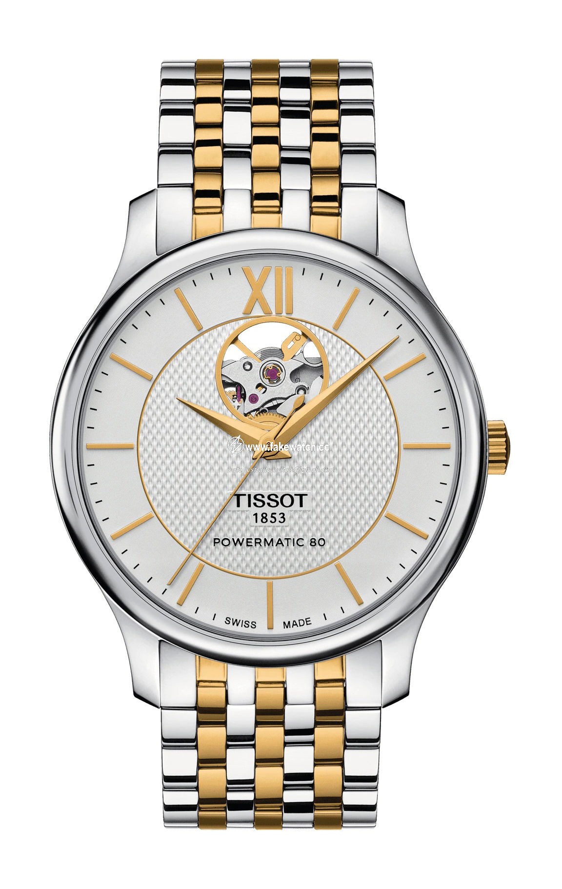Tissot Tradition Powermatic 80 Open Heart T063.907.22.038.00