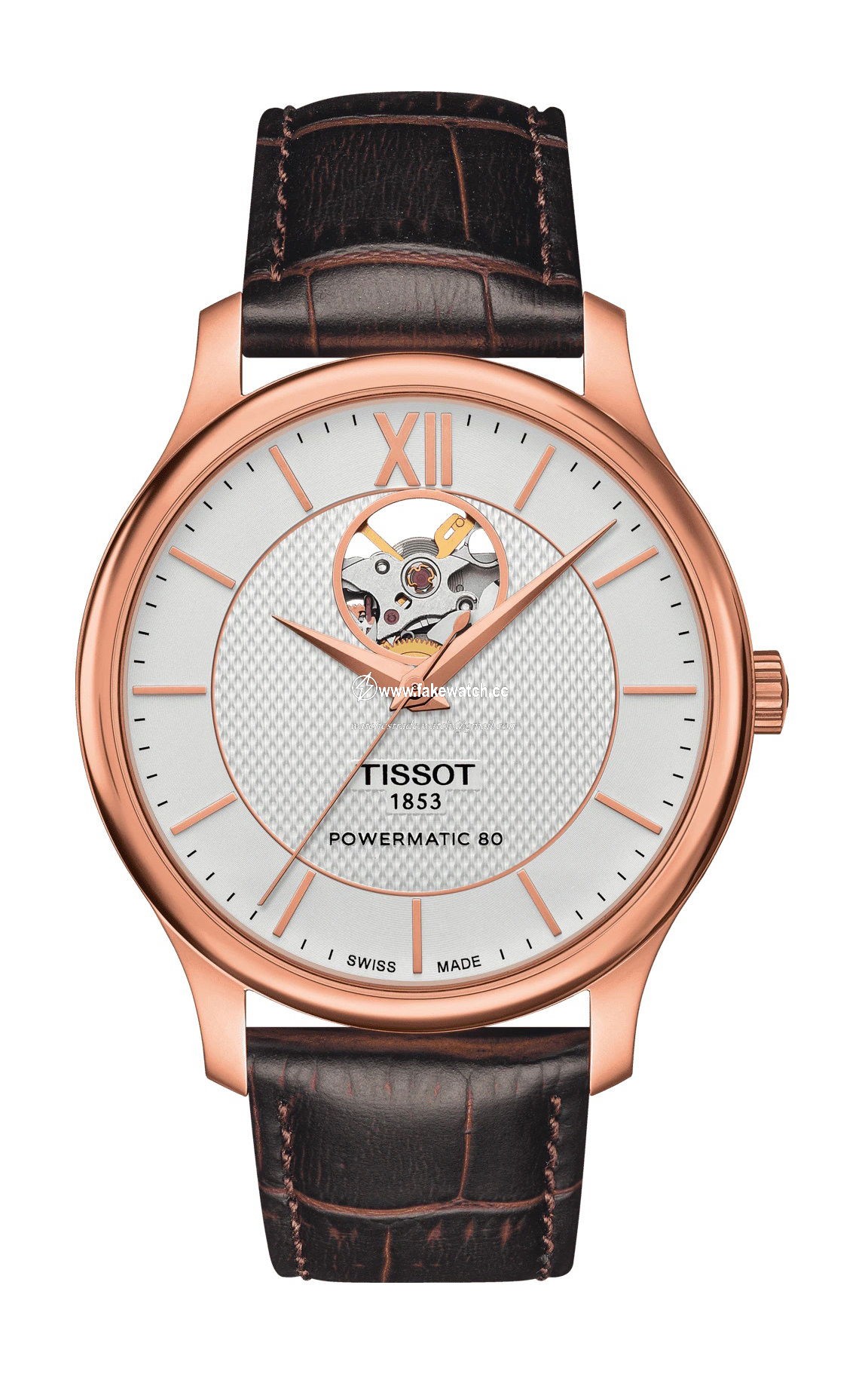 Tissot Tradition Powermatic 80 Open Heart T063.907.36.038.00