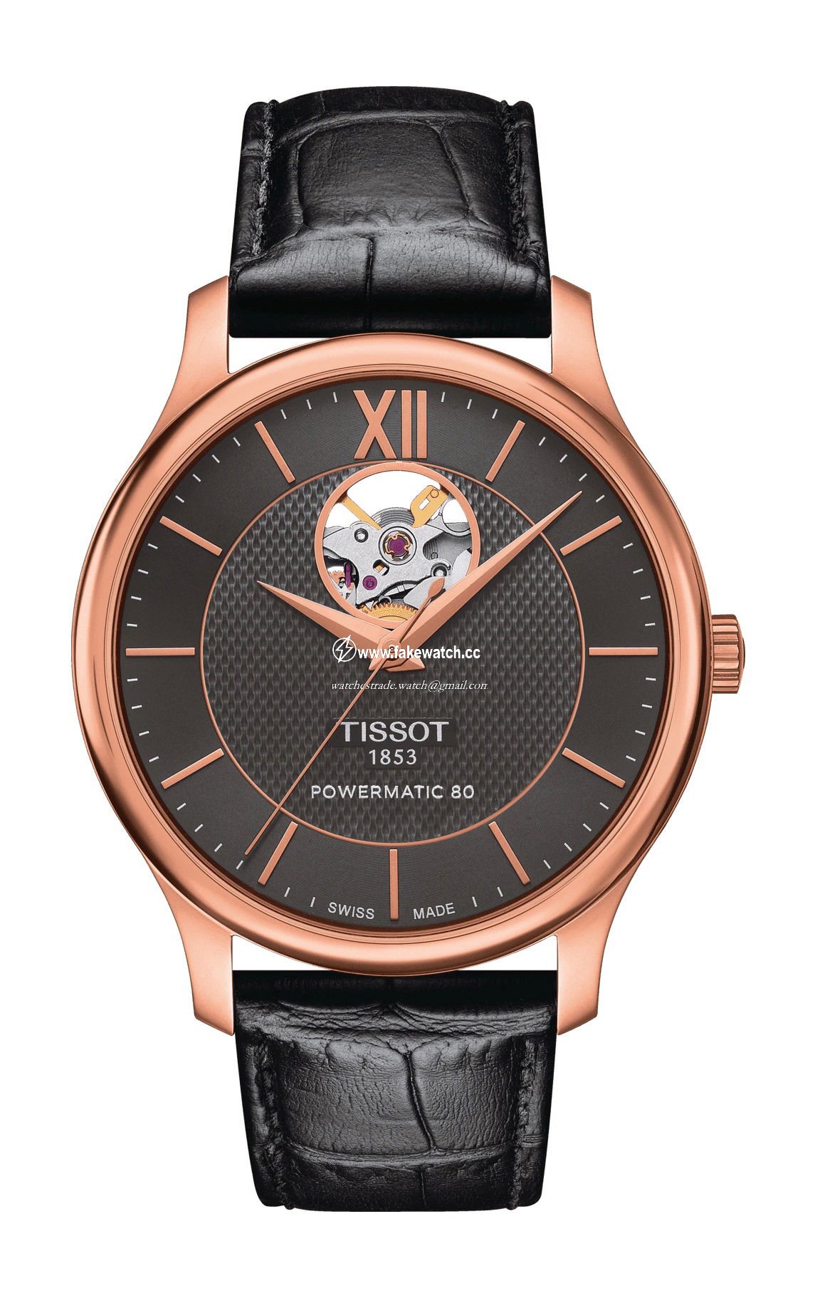Tissot Tradition Powermatic 80 Open Heart T063.907.36.068.00