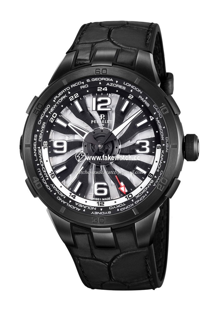 Perrelet Turbine GMT World Timer A1083/1