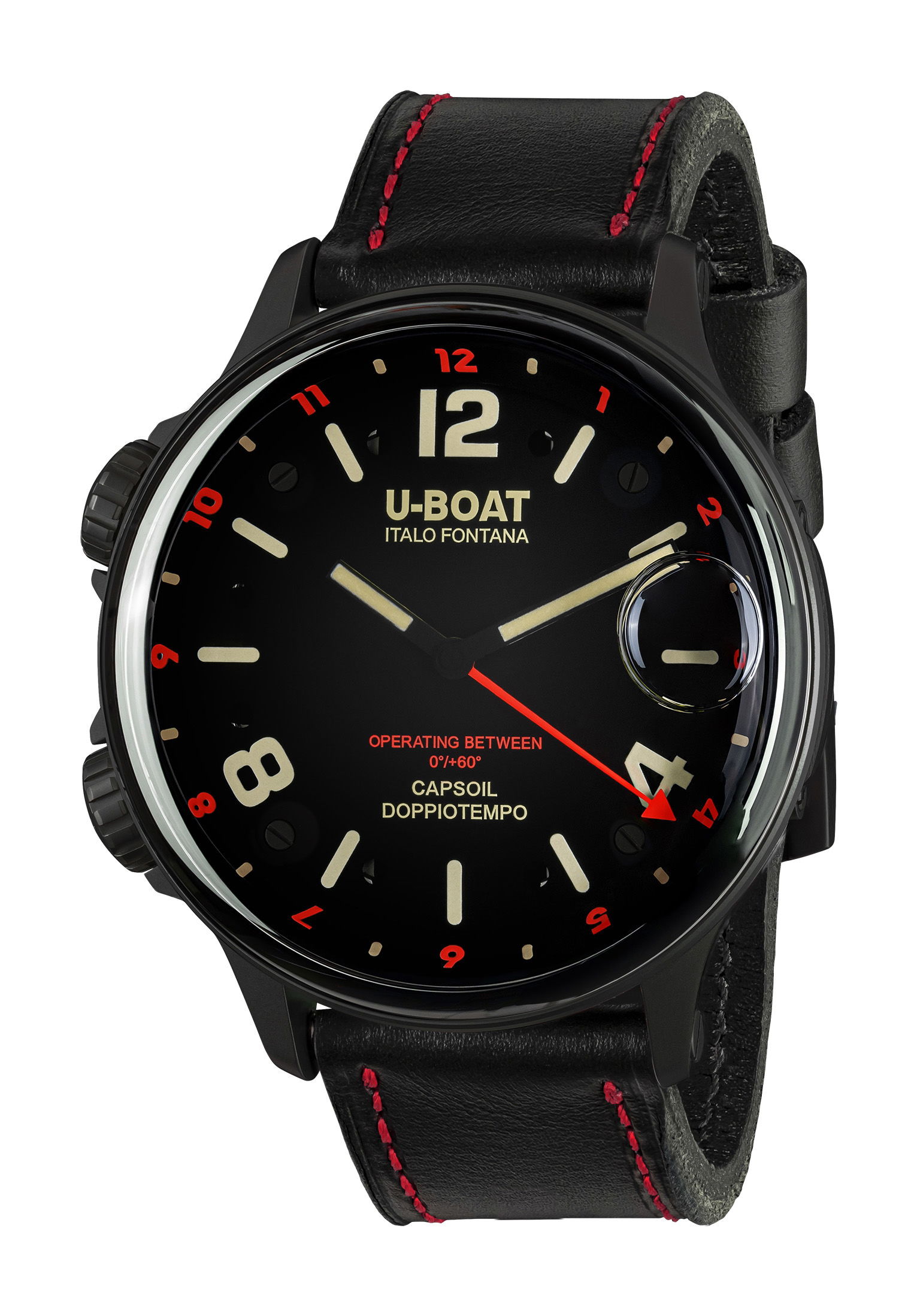 U-Boat Capsoil Doppiotempo 55 DLC Red 9673