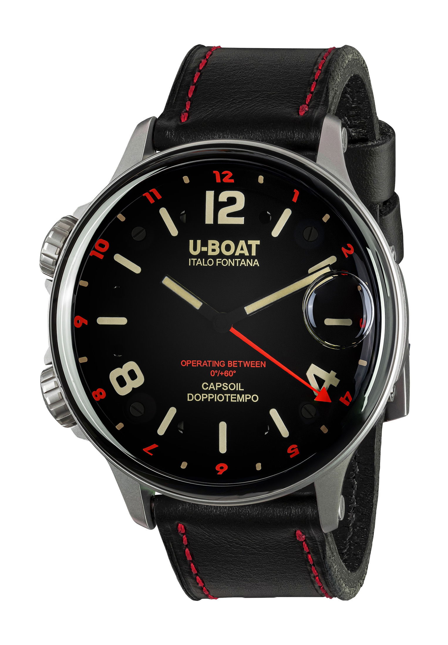 U-Boat Capsoil Doppiotempo 55 SS Red 9674