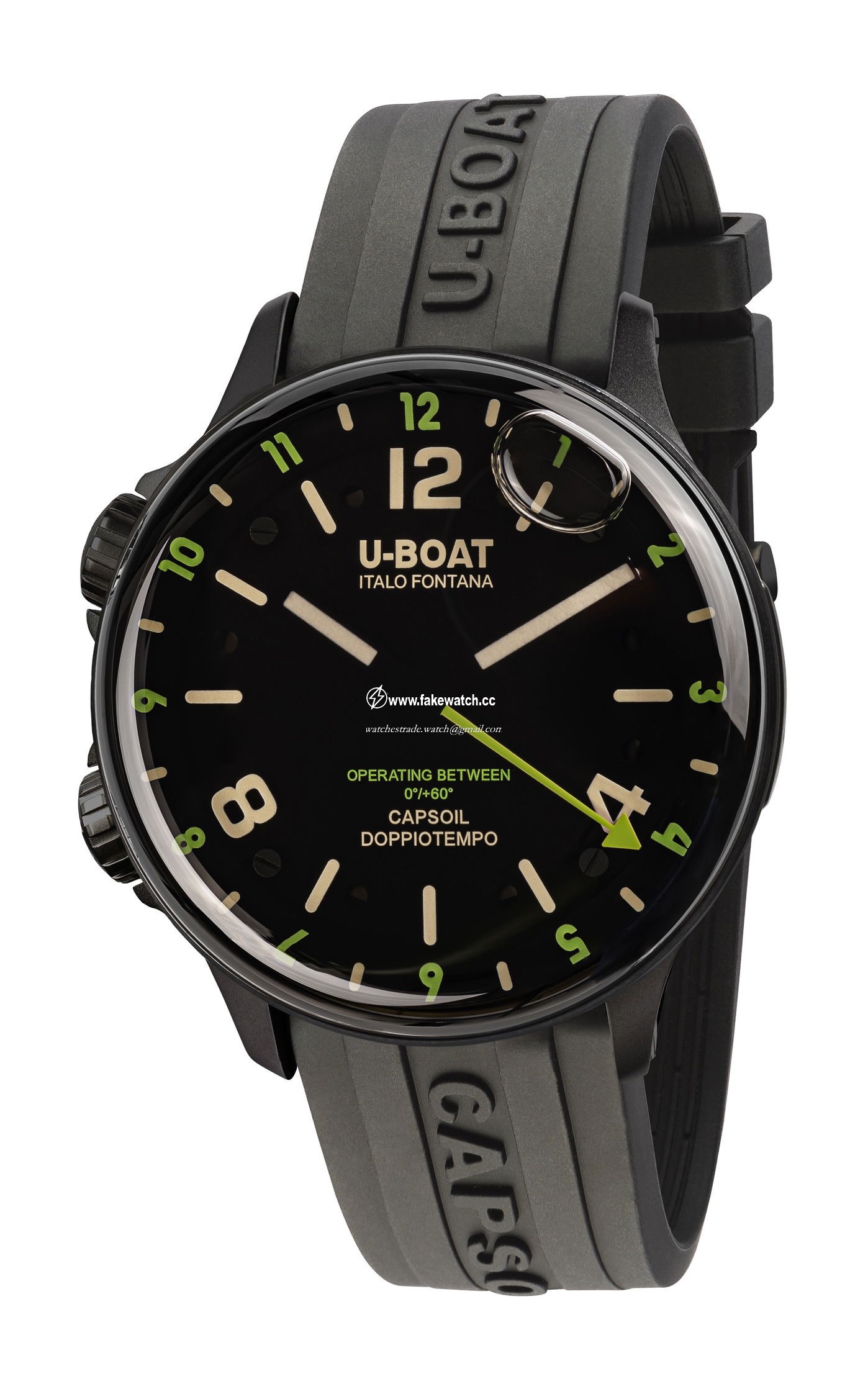 U-Boat Capsoil Doppiotempo 45 DLC Green Rehaut 8840/A