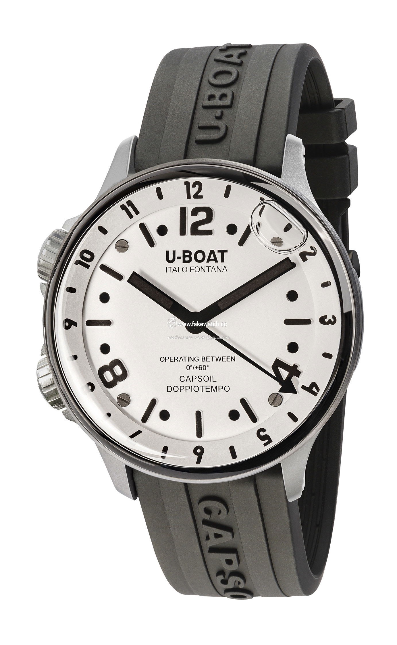 U-Boat Capsoil Doppiotempo 45 SS White 8888/A