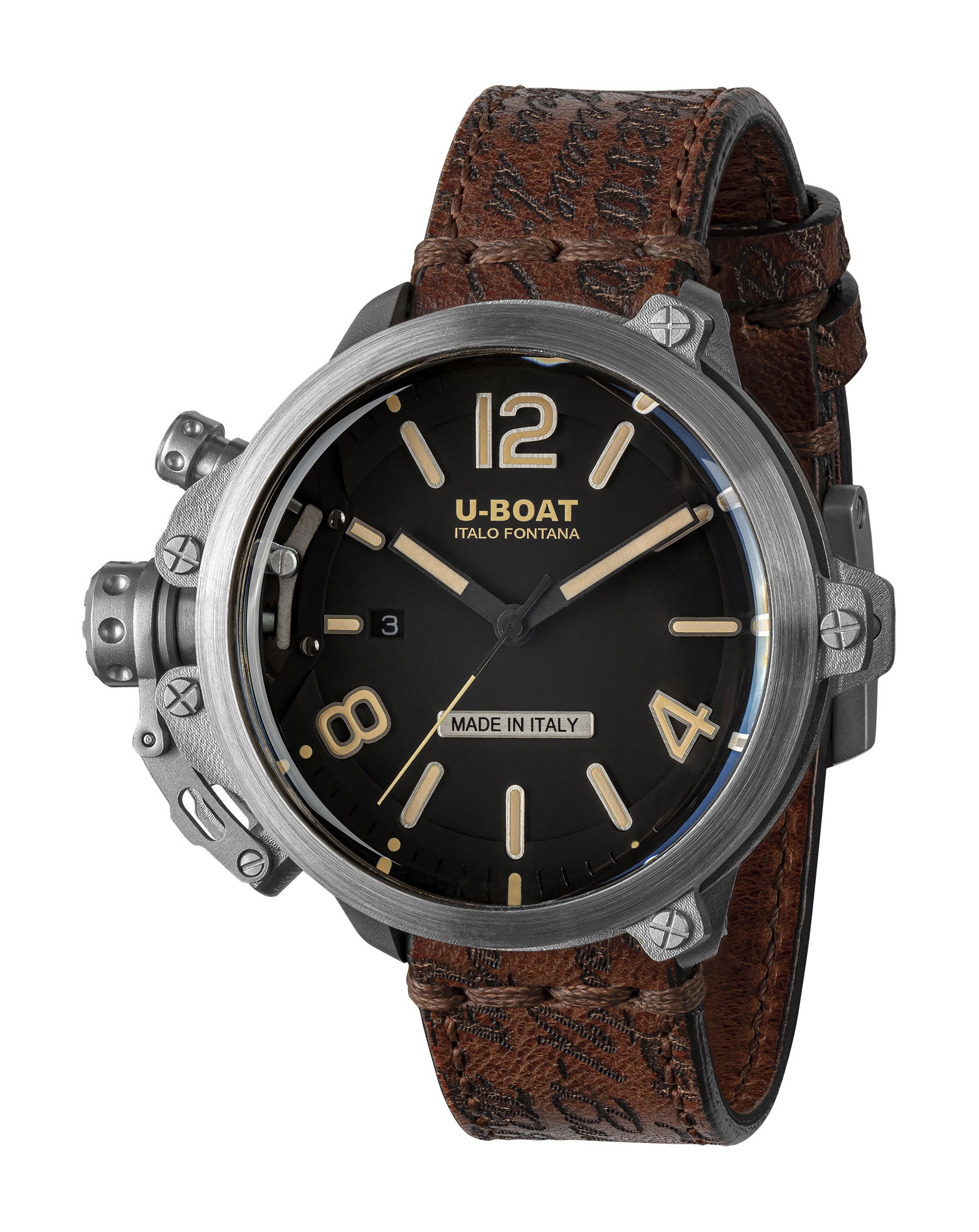 U-Boat Capsule 50 SS BK BE 8807