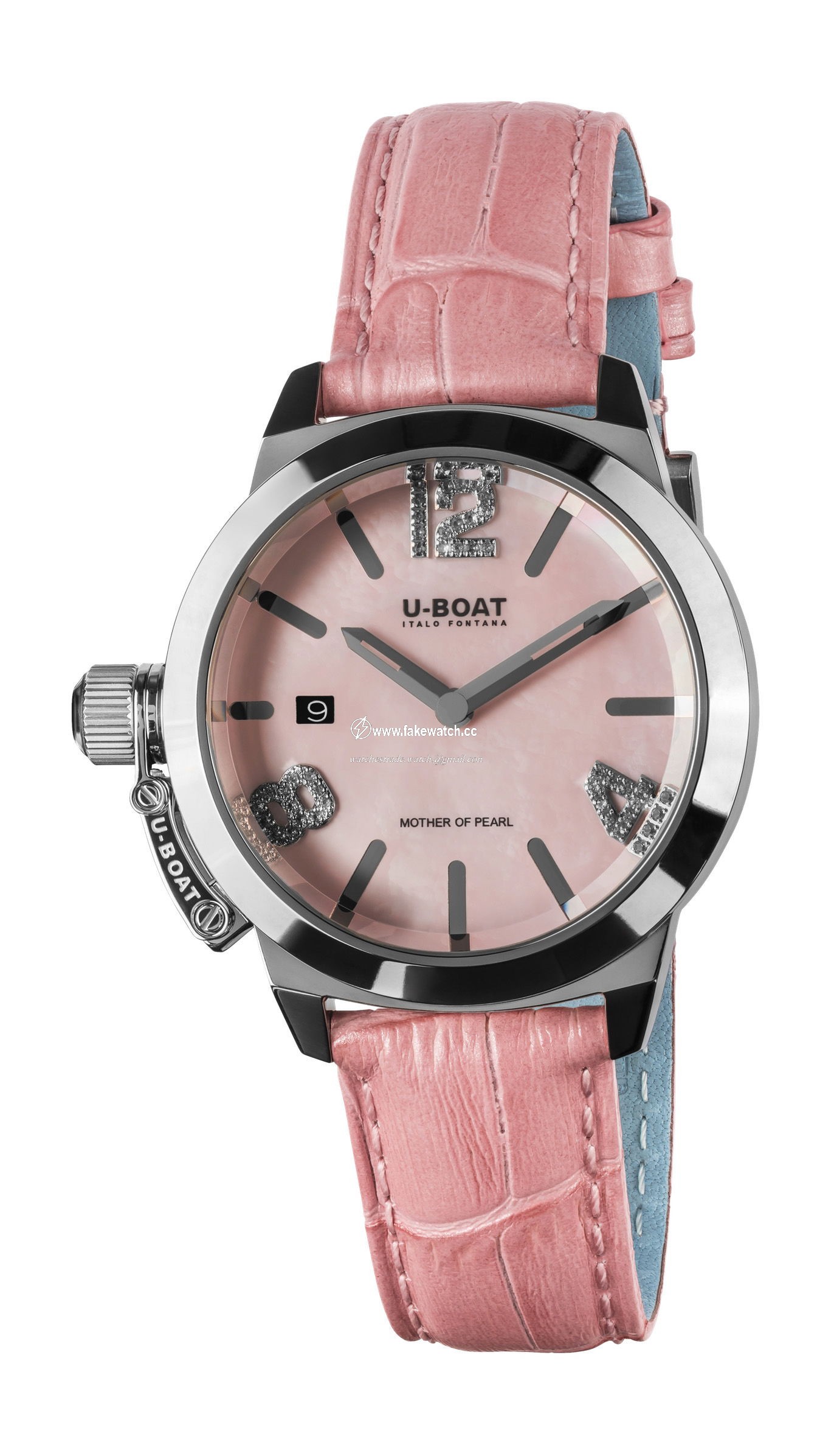 U-Boat Classico 38 Pink Mother Of Pearl 8480