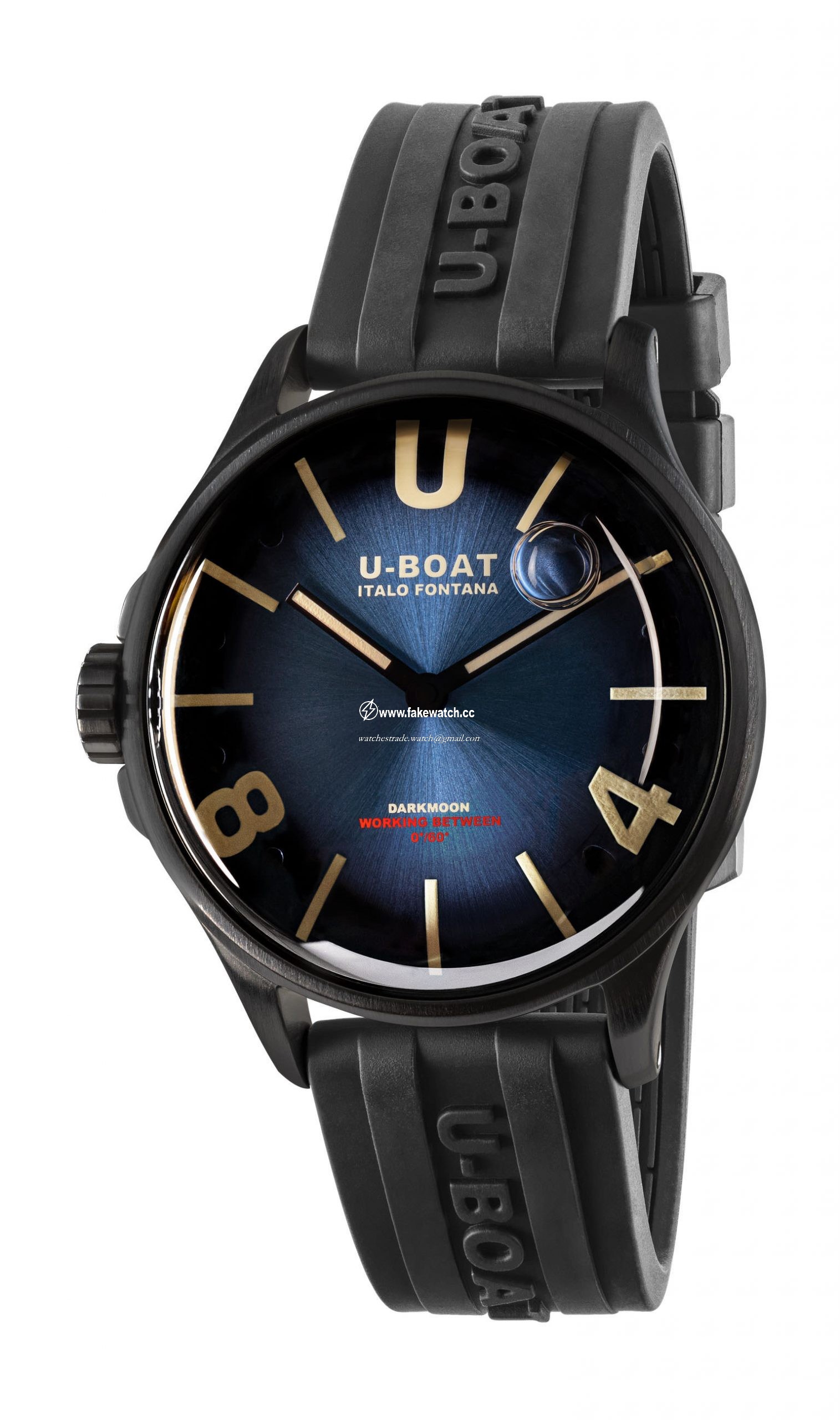 U-Boat Darkmoon 40 Blue IPB Soleil 9020