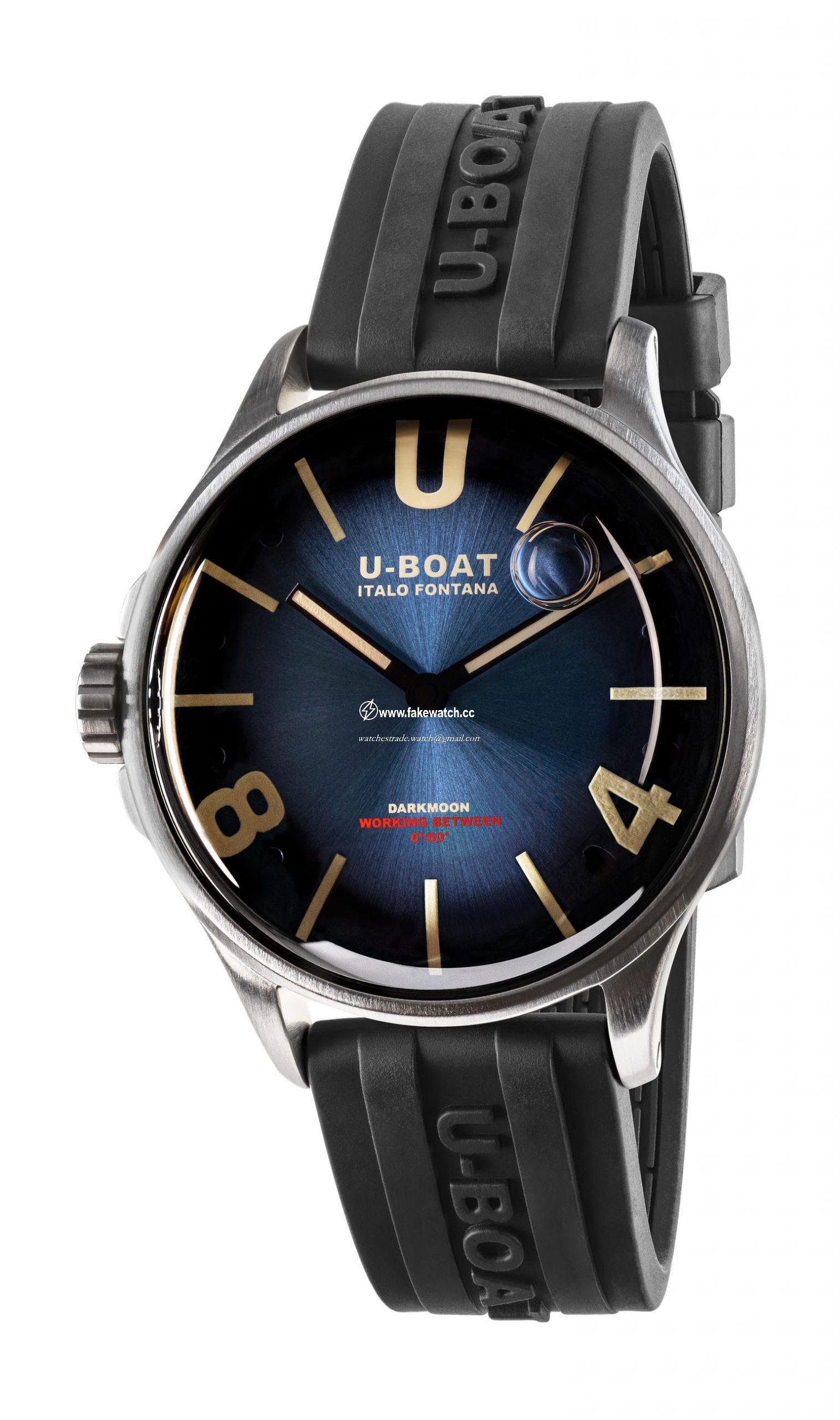 U-Boat Darkmoon 40 Blue SS Soleil 9021