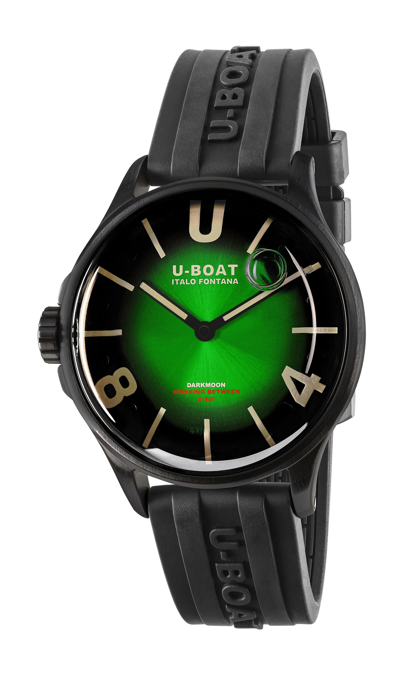 U-Boat Darkmoon 40 Green PVD Soleil 9503