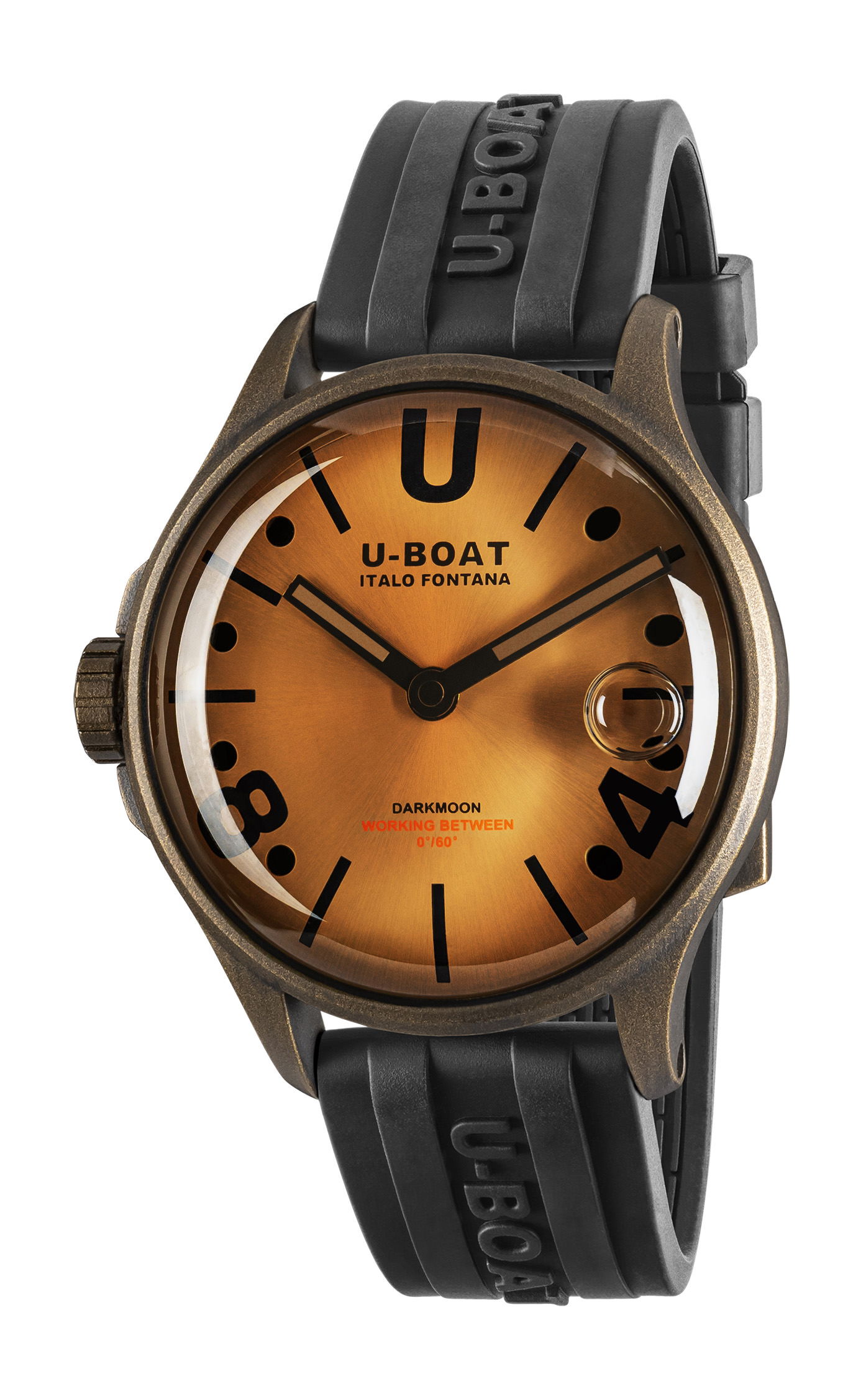 U-Boat Darkmoon 44 BR Black Vintage 9546