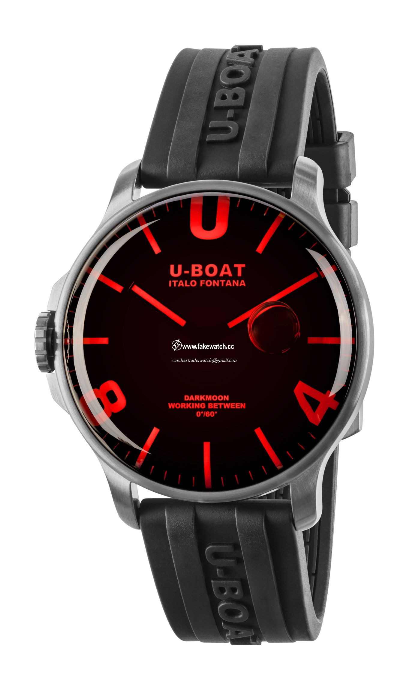 U-Boat Darkmoon 44 Red SS 8465/B