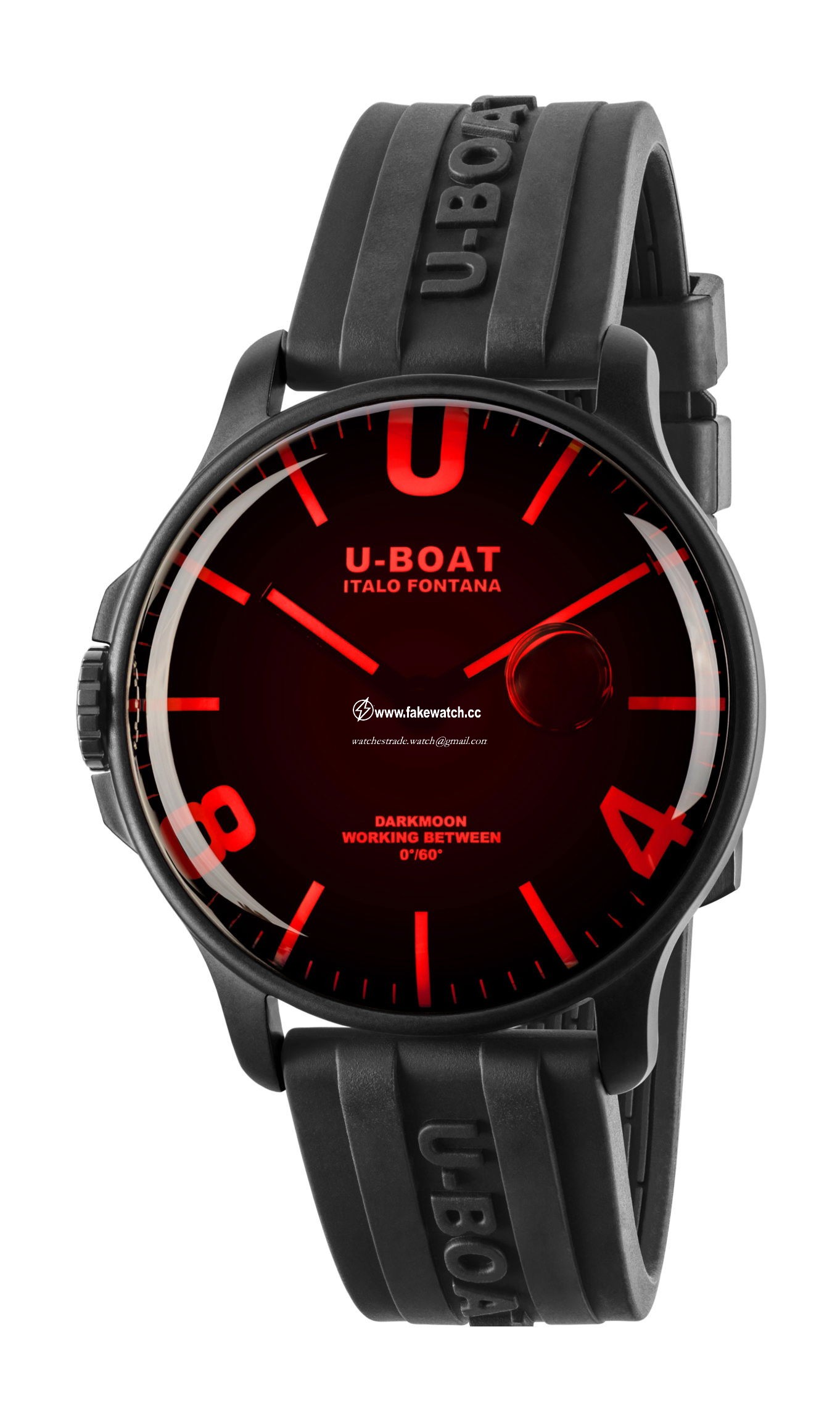 U-Boat Darkmoon 44 Red SS 8466