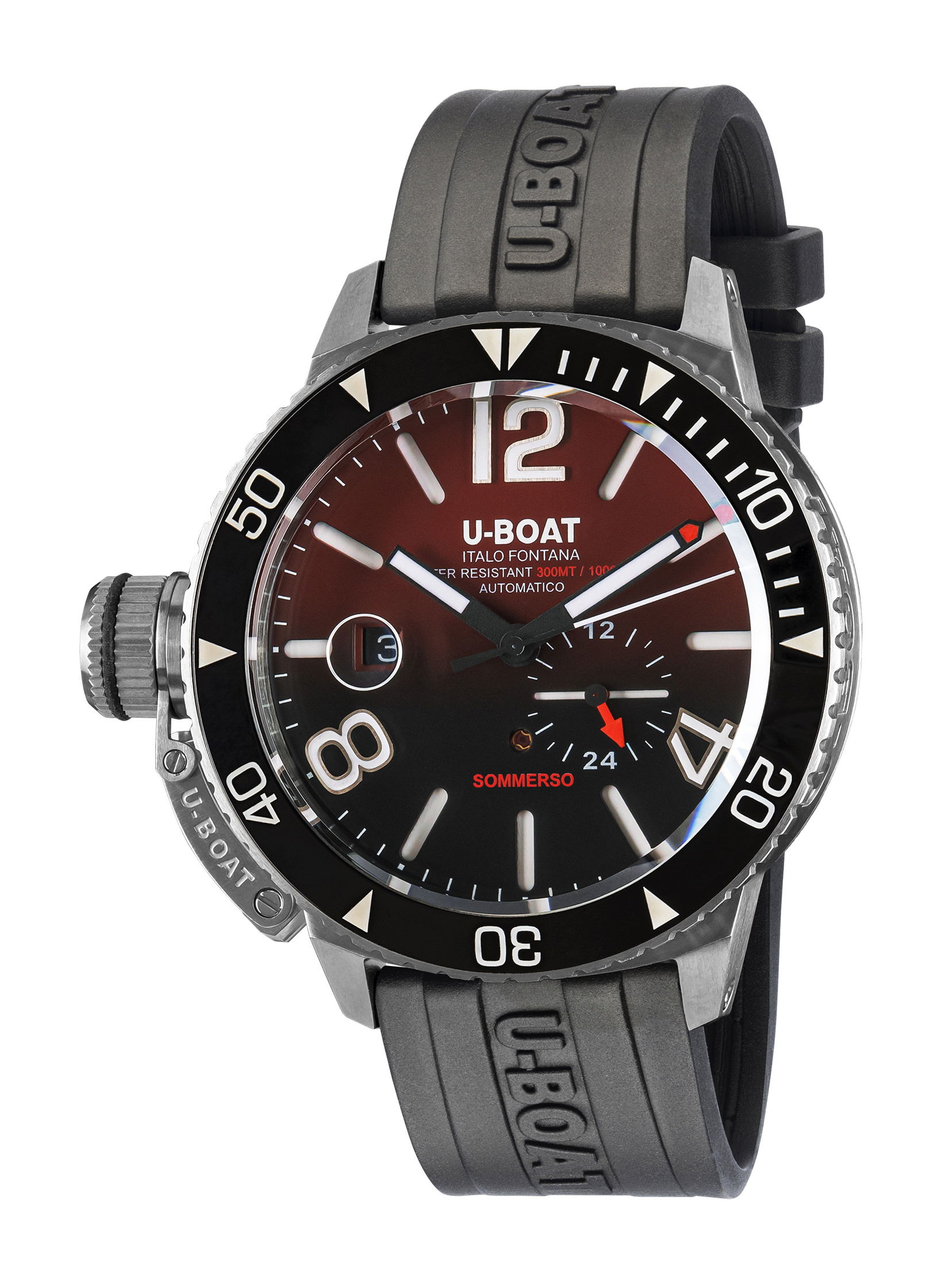 U-Boat Somerso Ceramic Bordeaux 9521