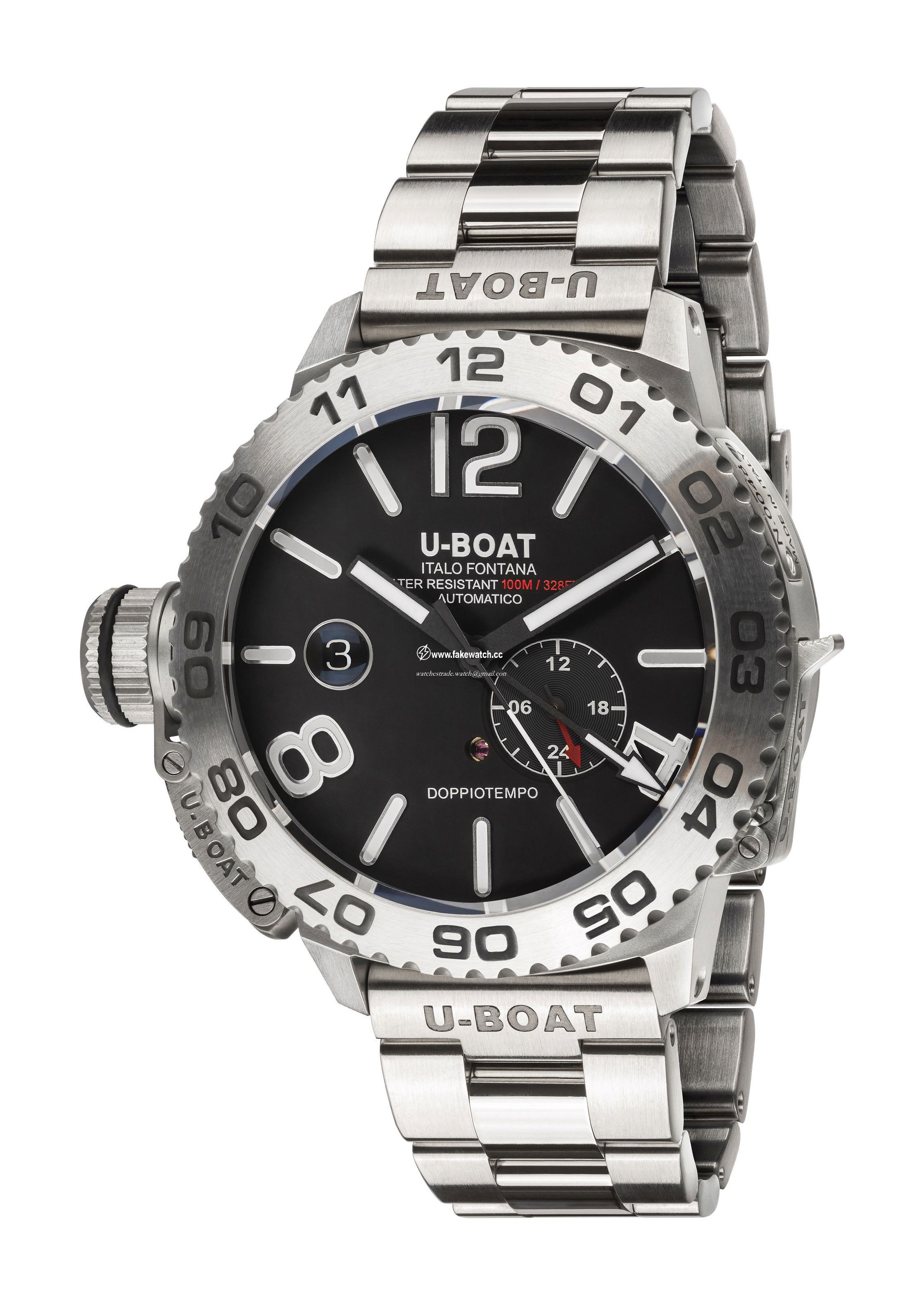 U-Boat Doppiotempo SS Bracelet 9099/MT