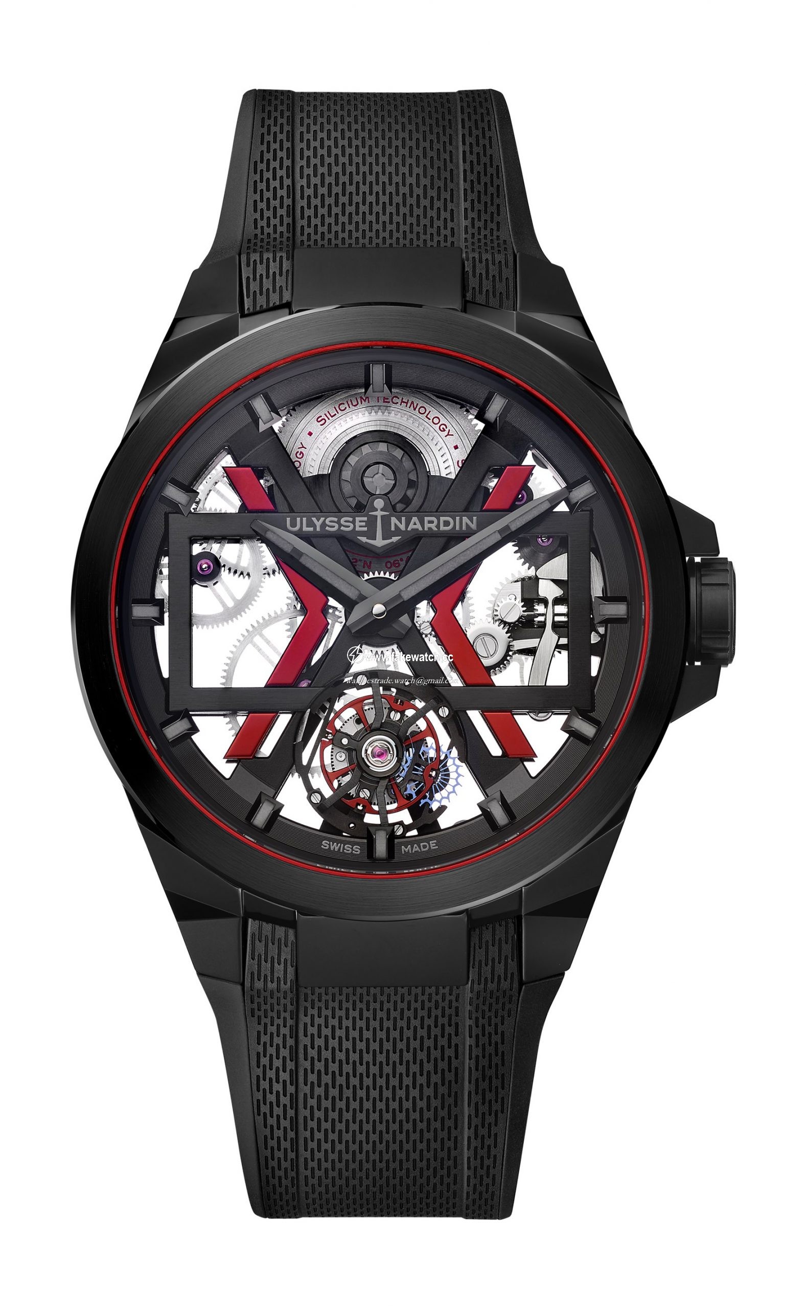 Ulysse Nardin Executive Black Blast 1723-400/BLACK