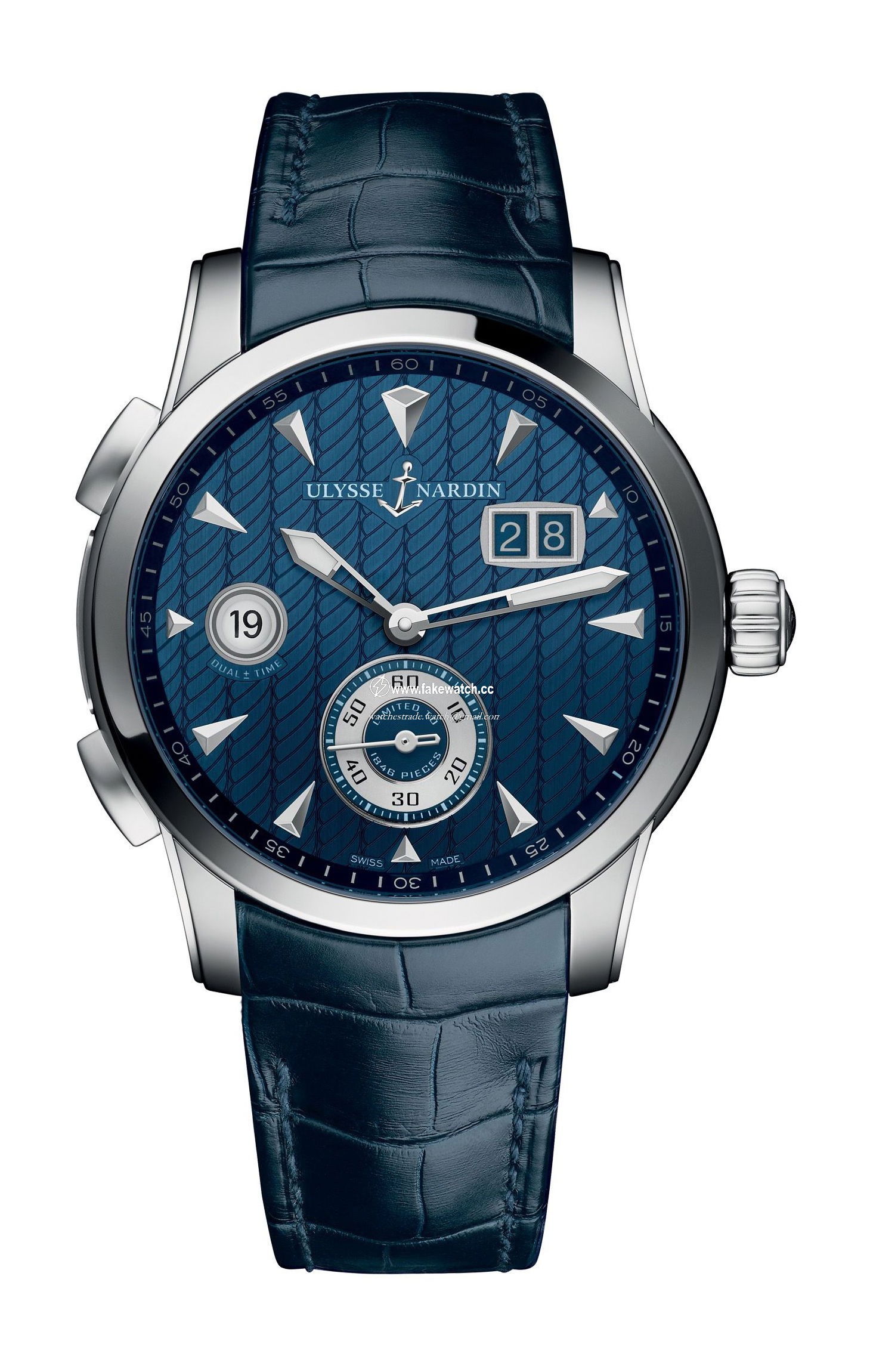 Ulysse Nardin Classico Dual Time 3343-126LE/93