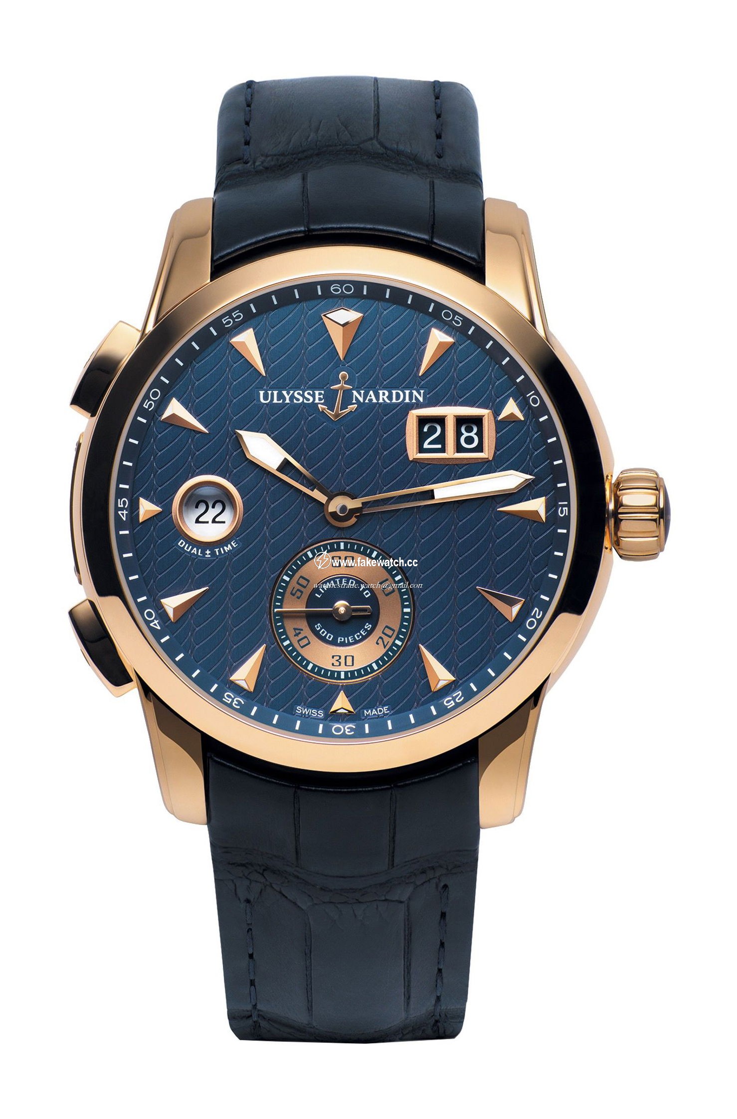 Ulysse Nardin Classico Dual Time 3346-126LE/93