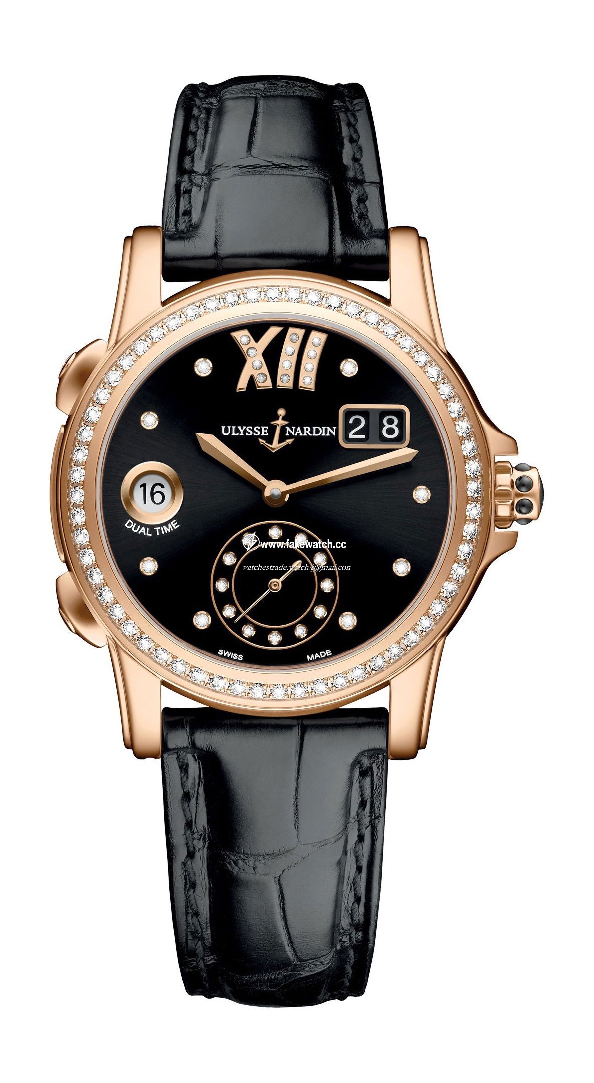 Ulysse Nardin Classico Lady Dual Time 3346-222B/30-02