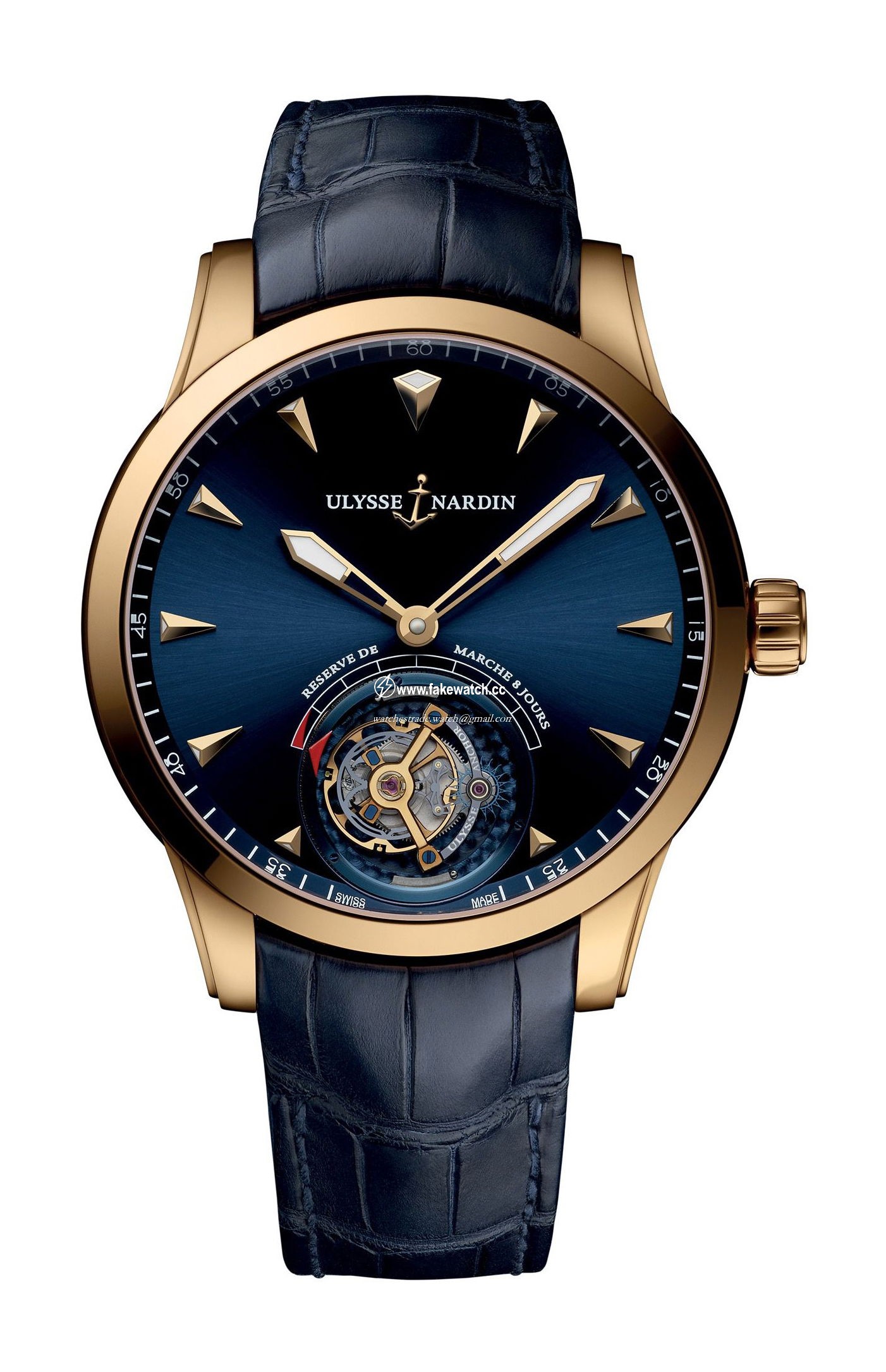 Ulysse Nardin Classico Ulysse Anchor Tourbillon 1782-133/93