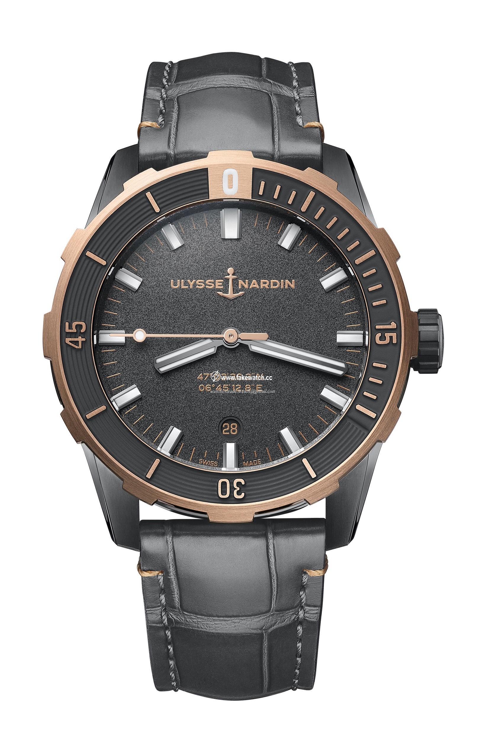 Ulysse Nardin Diver 8163-175/GREY-5N