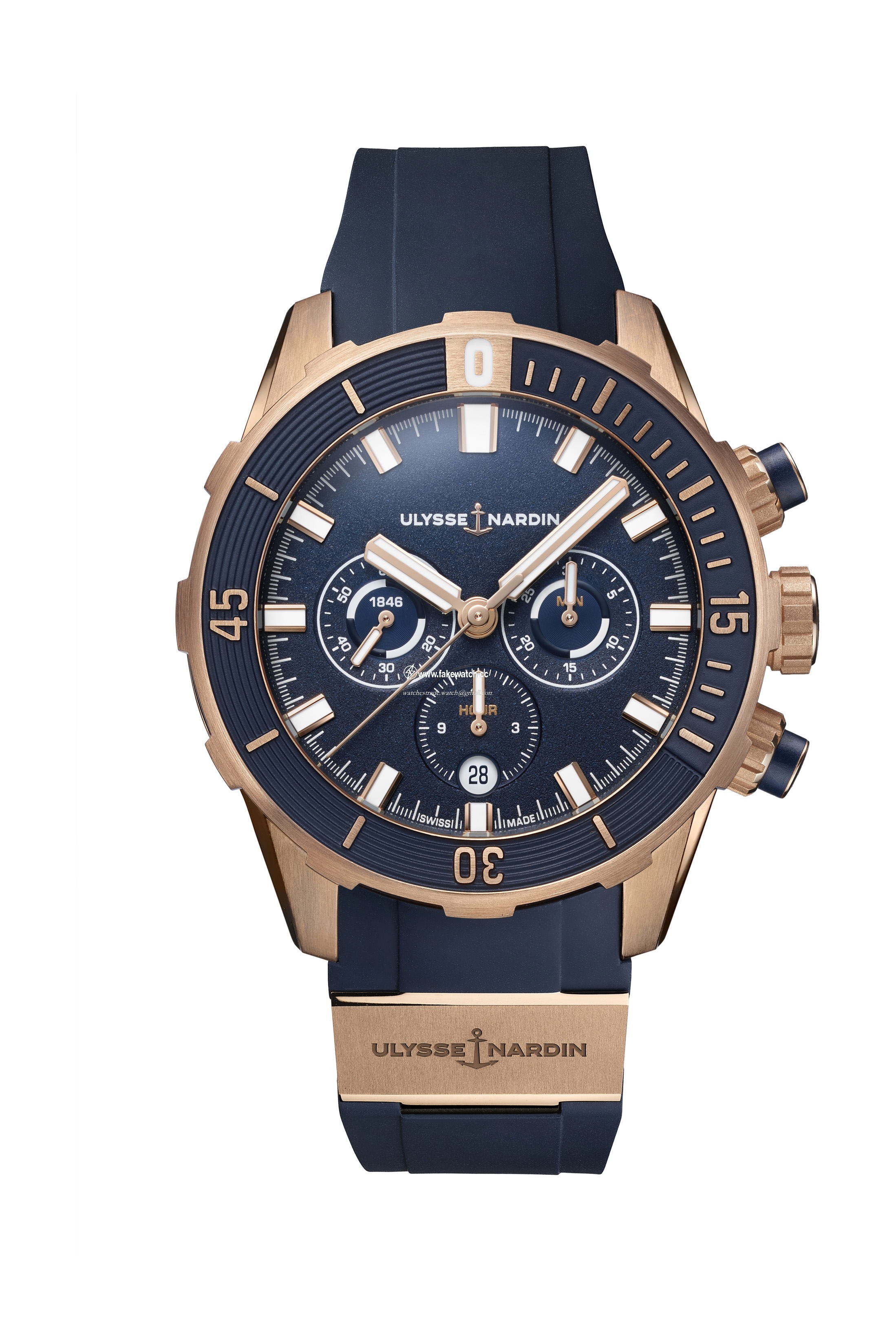 Ulysse Nardin Diver Chronograph 1502-170-3/93