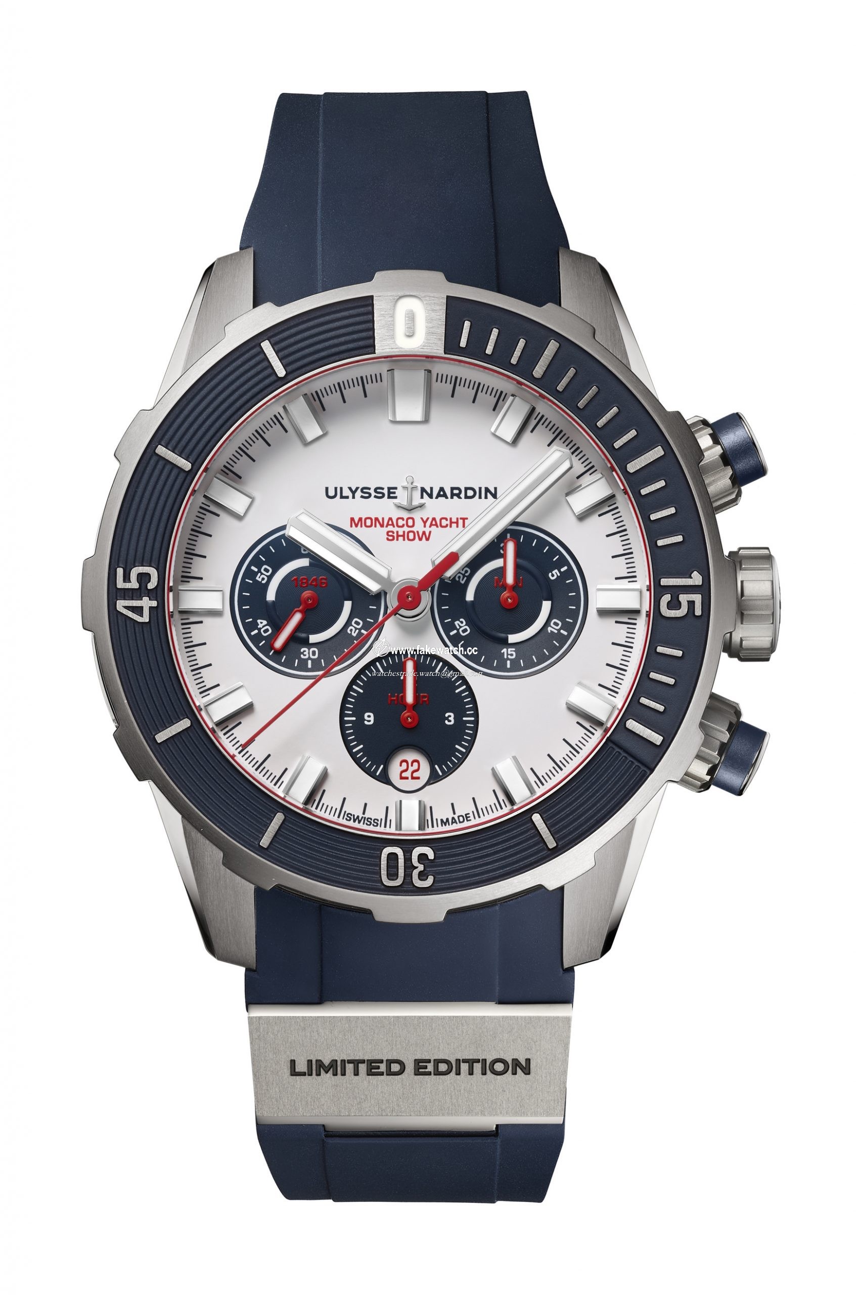 Ulysse Nardin Diver Chronograph Monaco Yacht Show Limited Edition 1503-170LE-0A-MON/3A