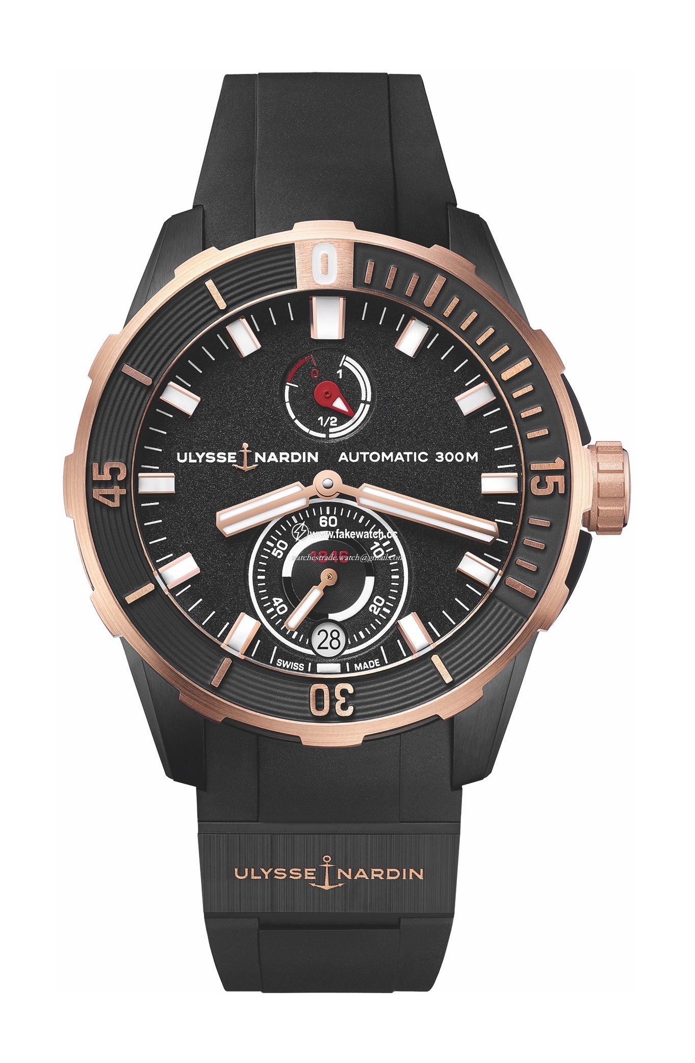 Ulysse Nardin Diver Chronometer 44mm 1185-170-3/BLACK