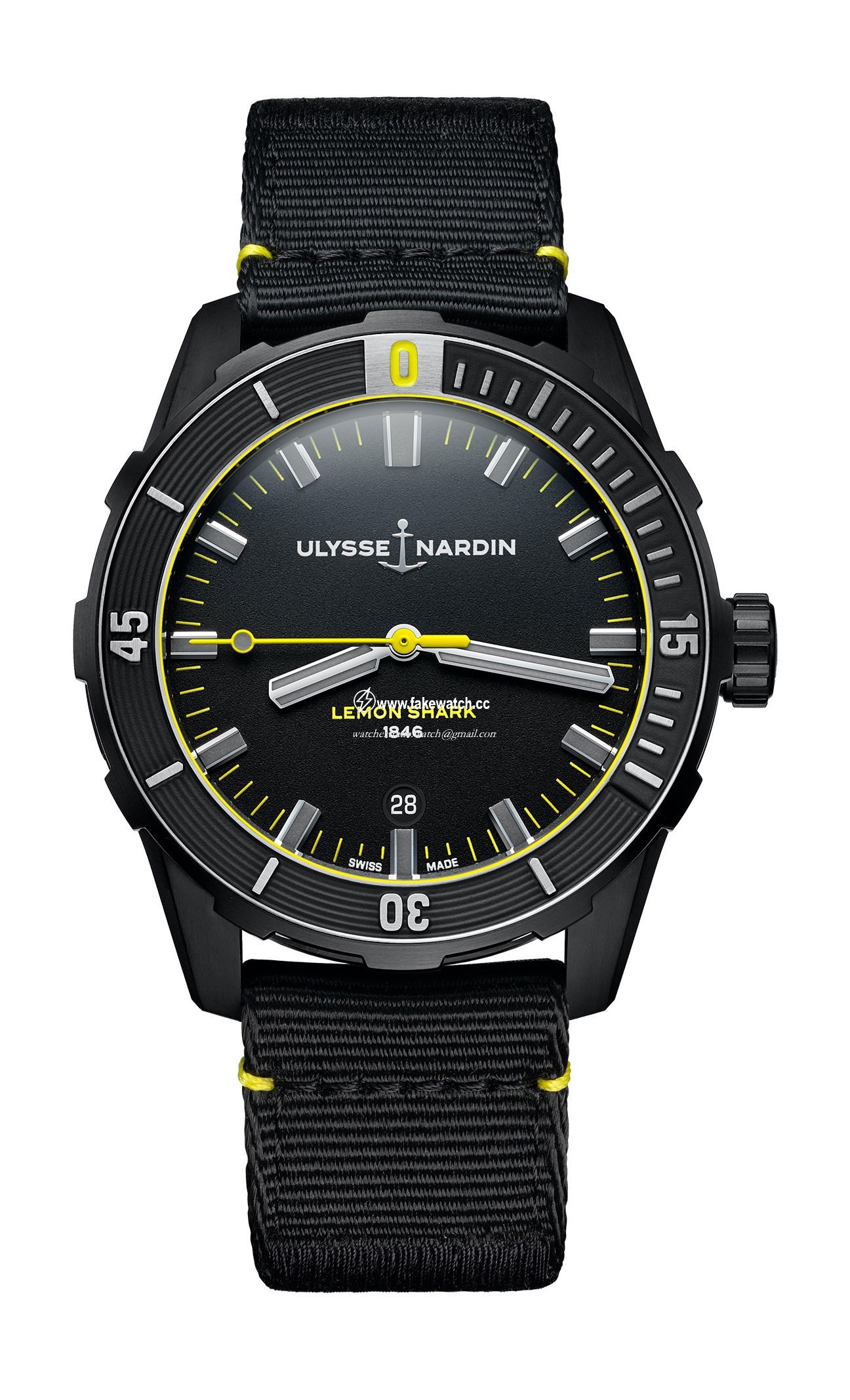 Ulysse Nardin Diver Lemon Shark 8163-175LE/92-LEMONSHARK
