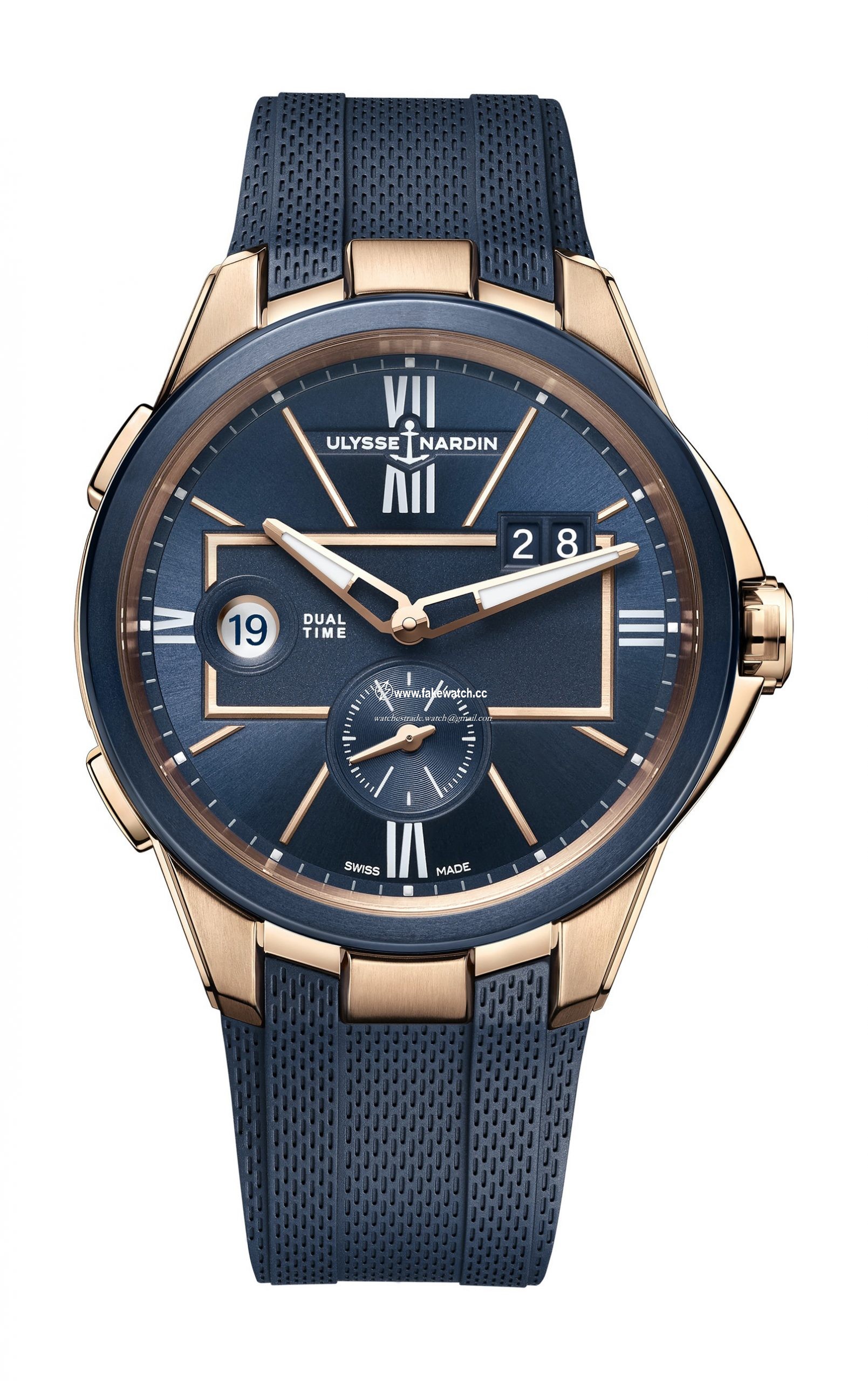 Ulysse Nardin Executive Dual Time 242-20-3/43