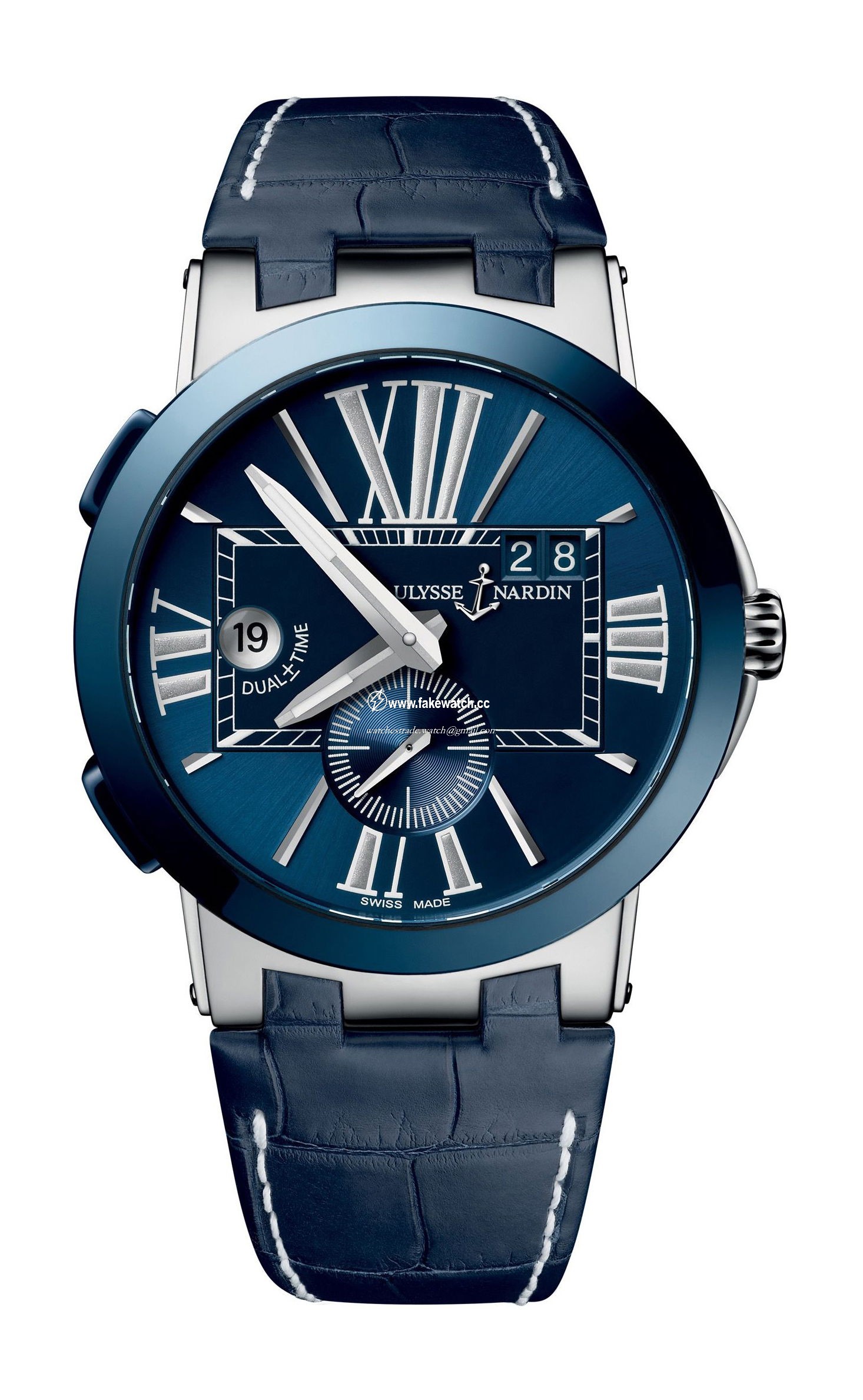 Ulysse Nardin Executive Dual Time 243-00/43