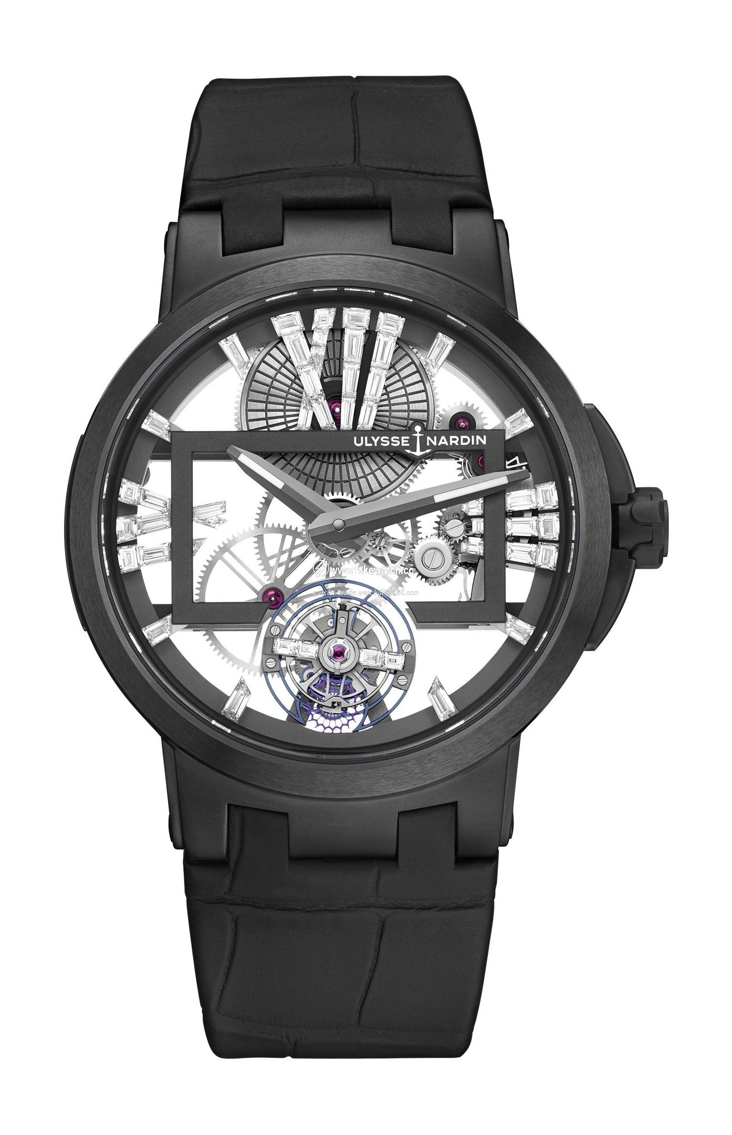 Ulysse Nardin Executive Skeleton Tourbillon 1713-139/MAGIC-BLACK