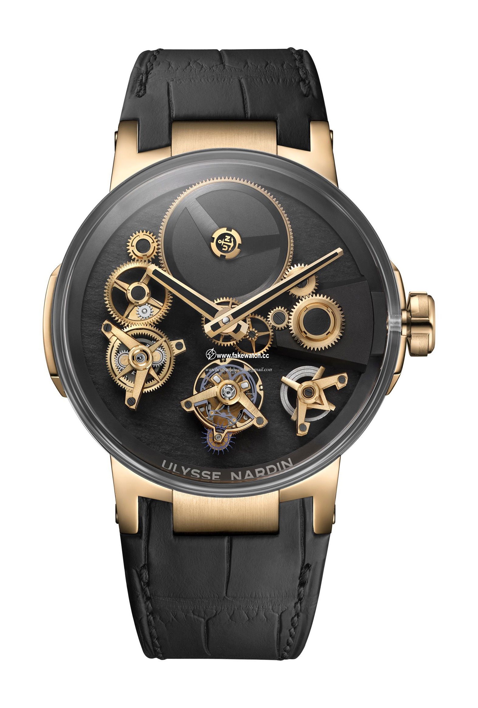 Ulysse Nardin Executive Tourbillon Free Wheel 1766-176