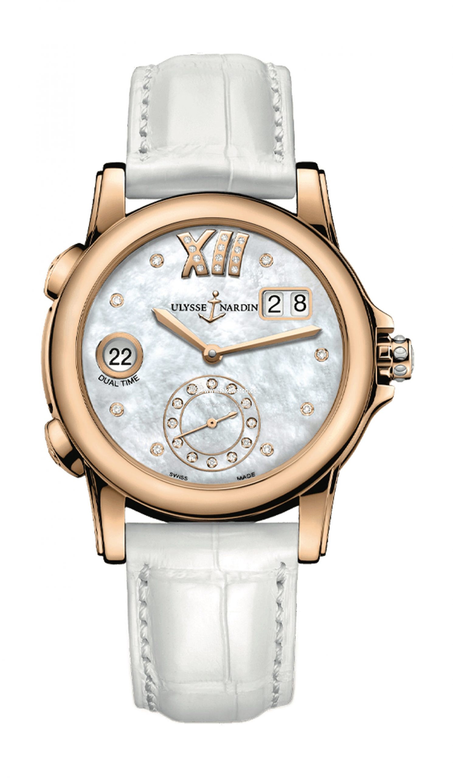 Ulysse Nardin Lady Dual Time 37.5mm 3346-222/391
