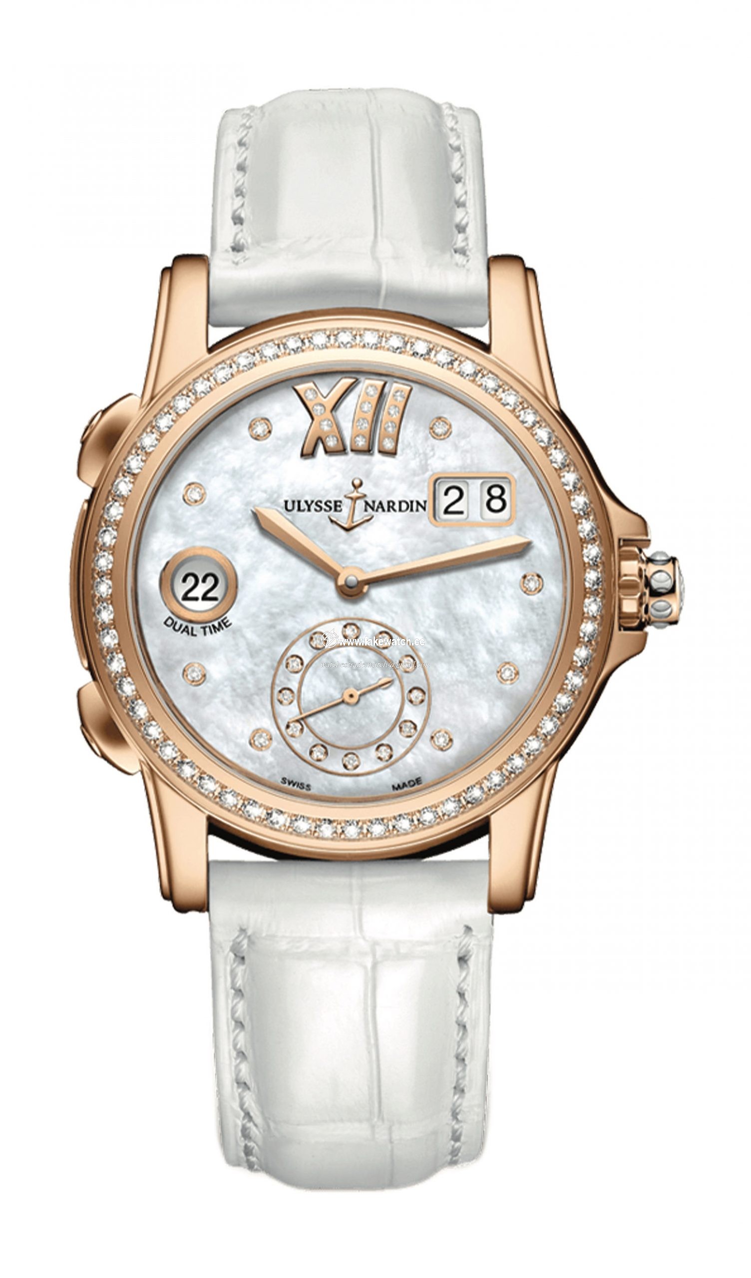 Ulysse Nardin Lady Dual Time 37.5mm 3346-222B/391
