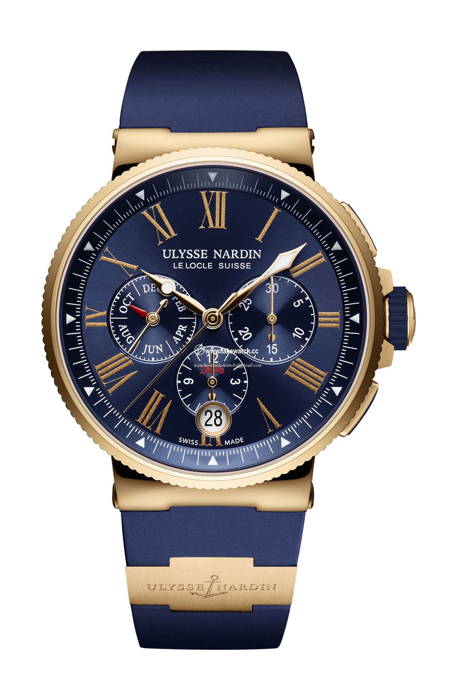 Ulysse Nardin Marine Chronograph 1532-150-3/43