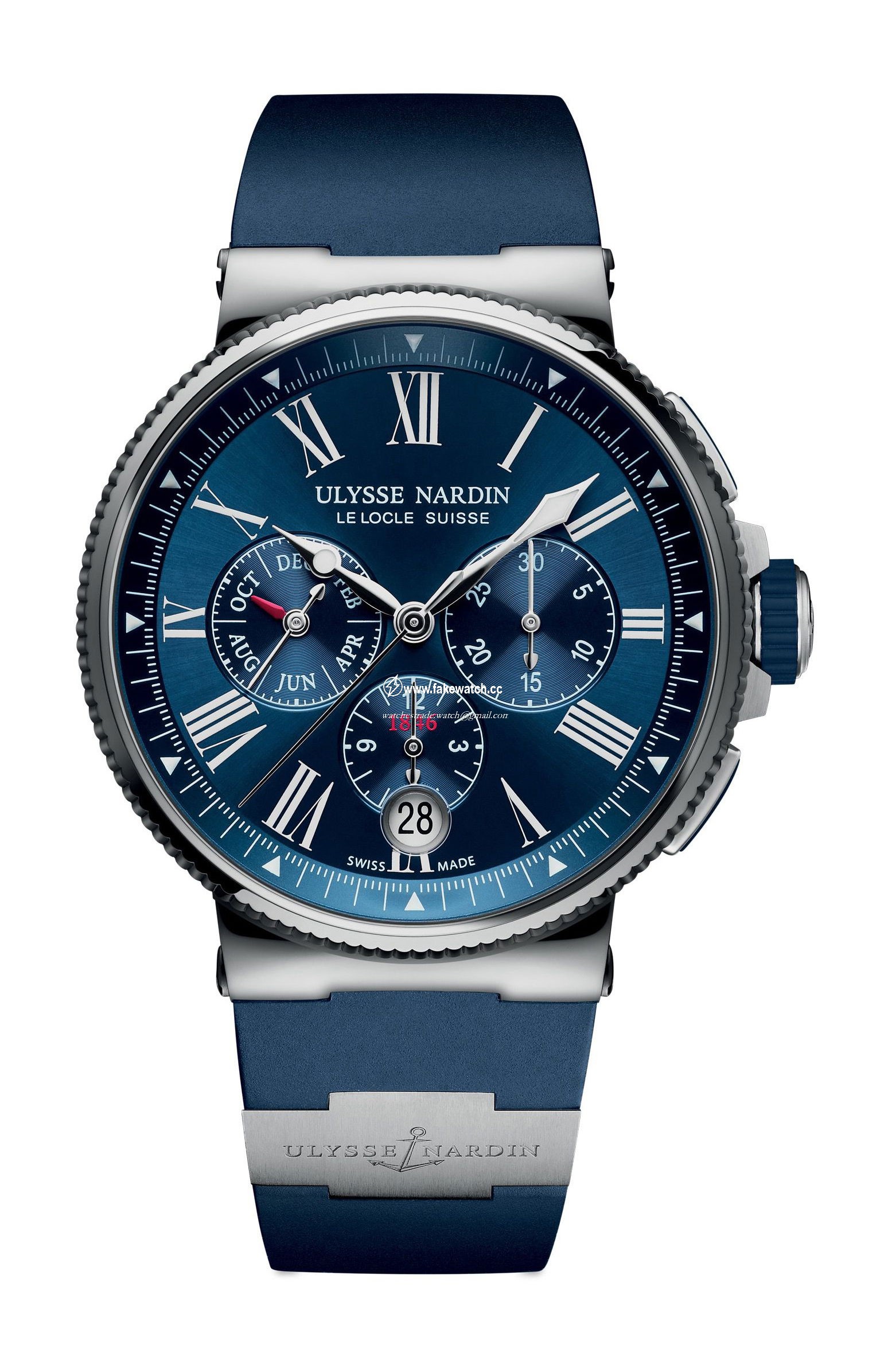 Ulysse Nardin Marine Chronograph 1533-150-3/43