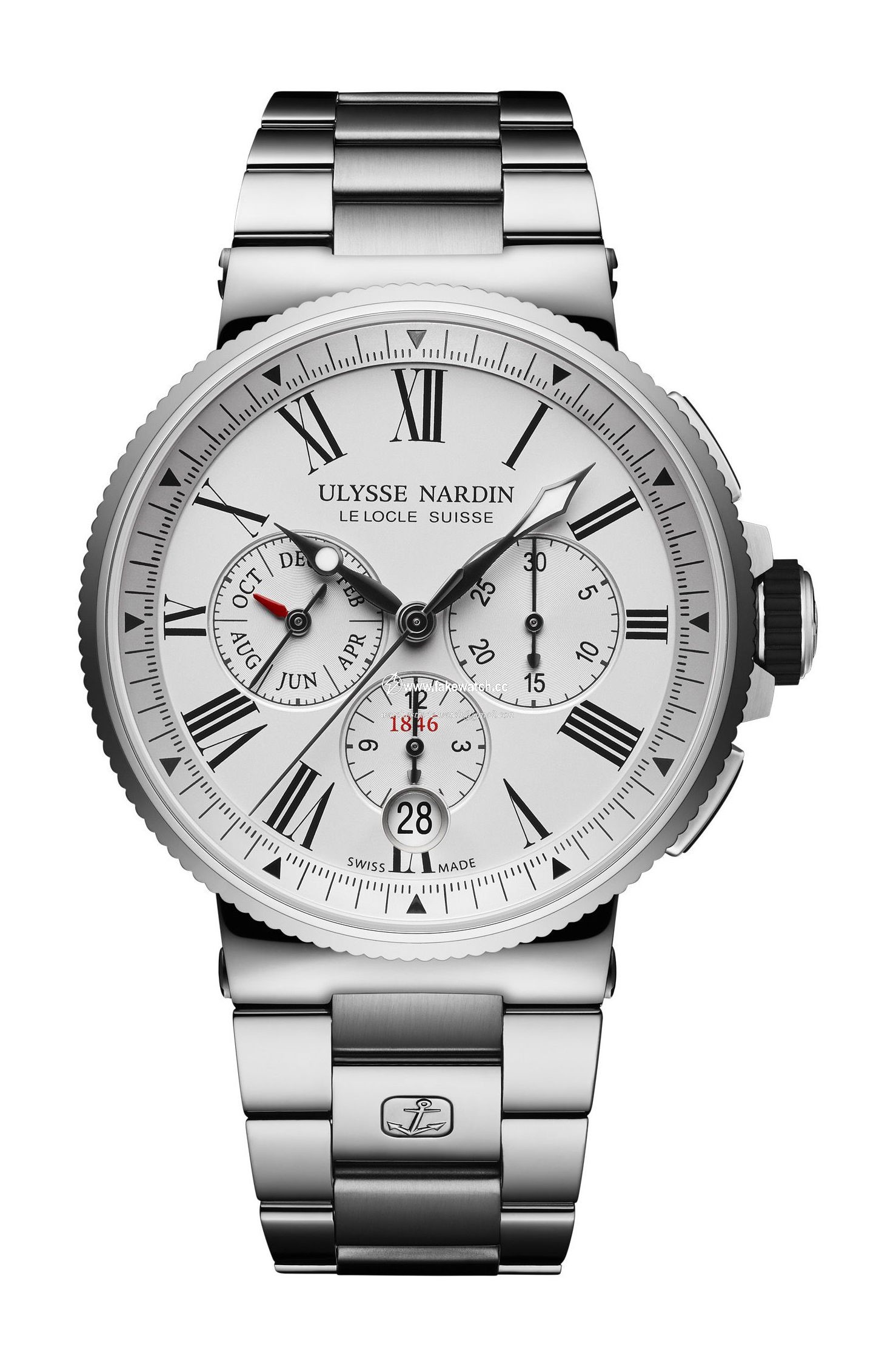 Ulysse Nardin Marine Chronograph 1533-150-7M/40