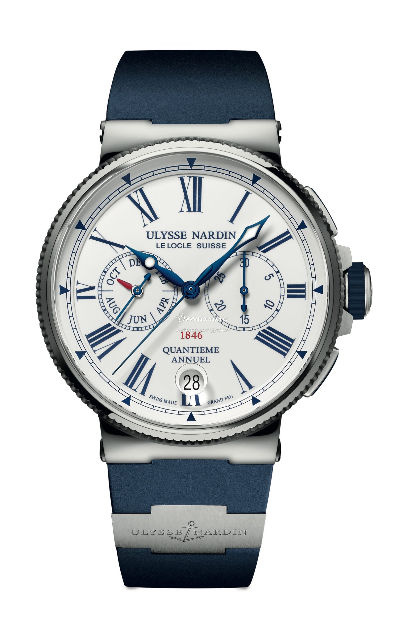 Ulysse Nardin Marine Chronograph 43mm 1533-150-3/E0