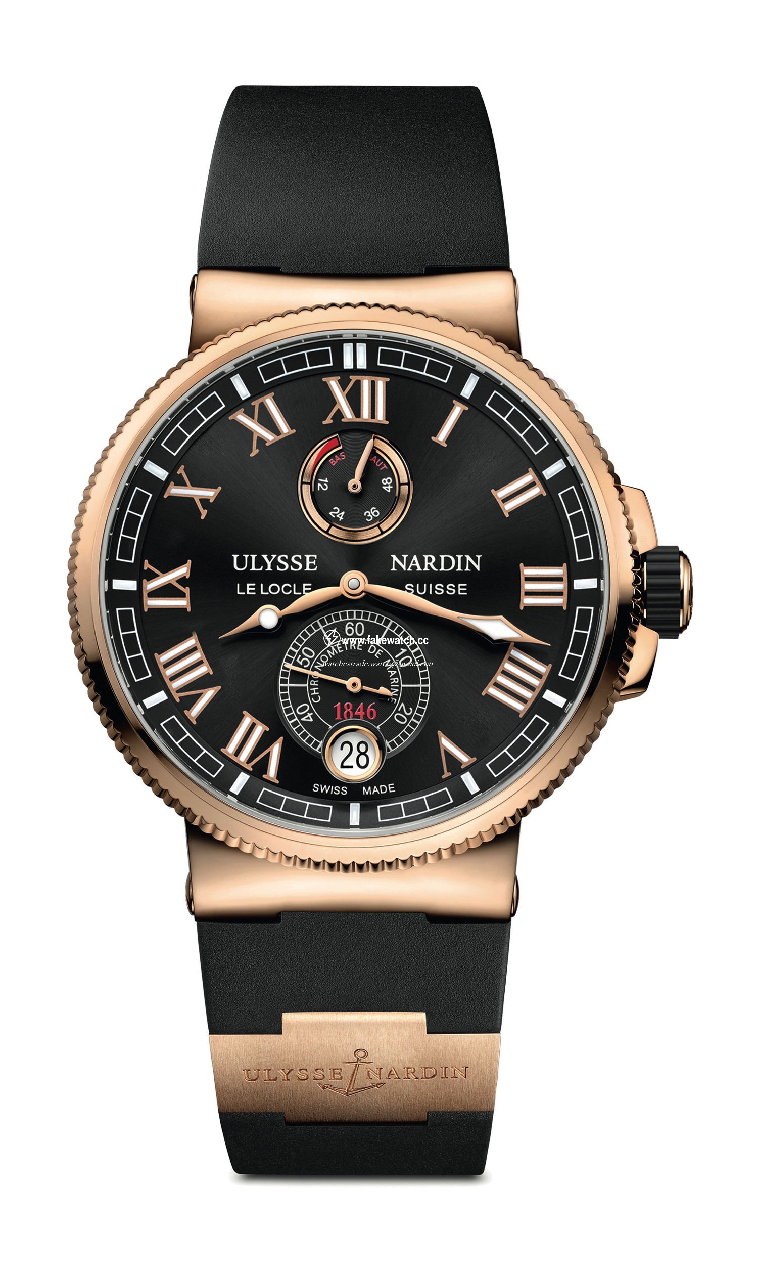 Ulysse Nardin Marine Chronometer 43mm 1186-126-3/42