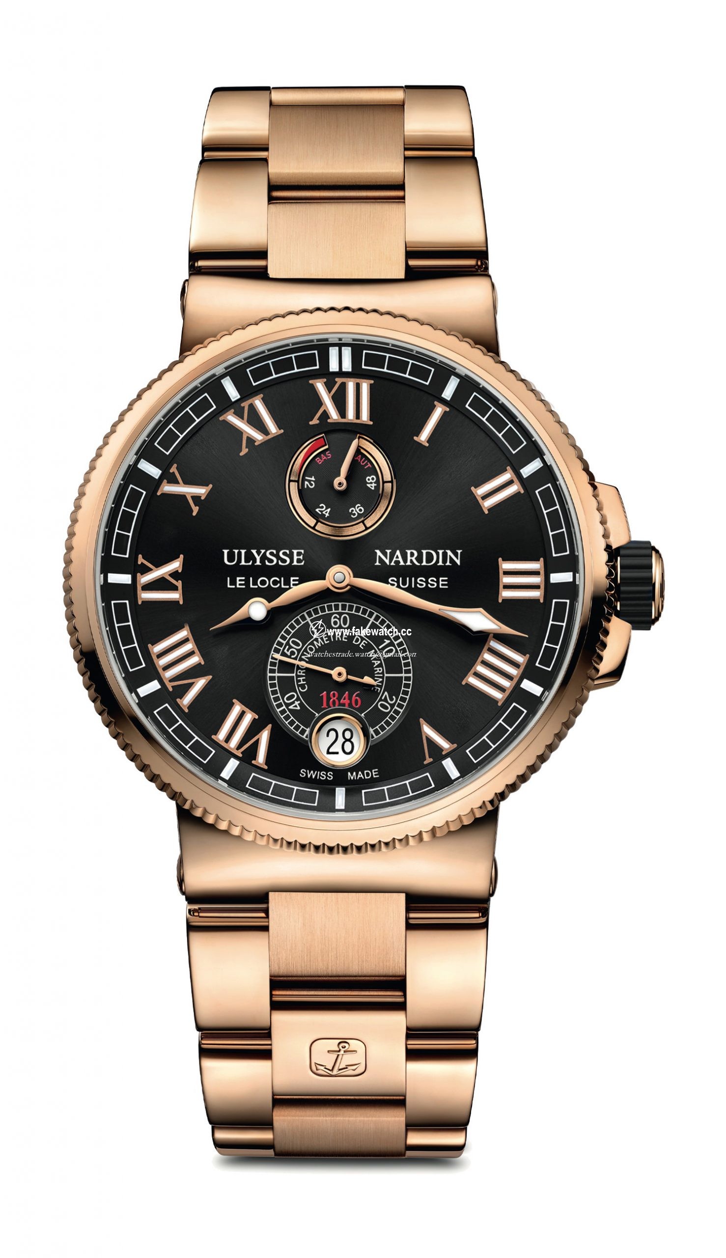 Ulysse Nardin Marine Chronometer 43mm 1186-126-8M/42