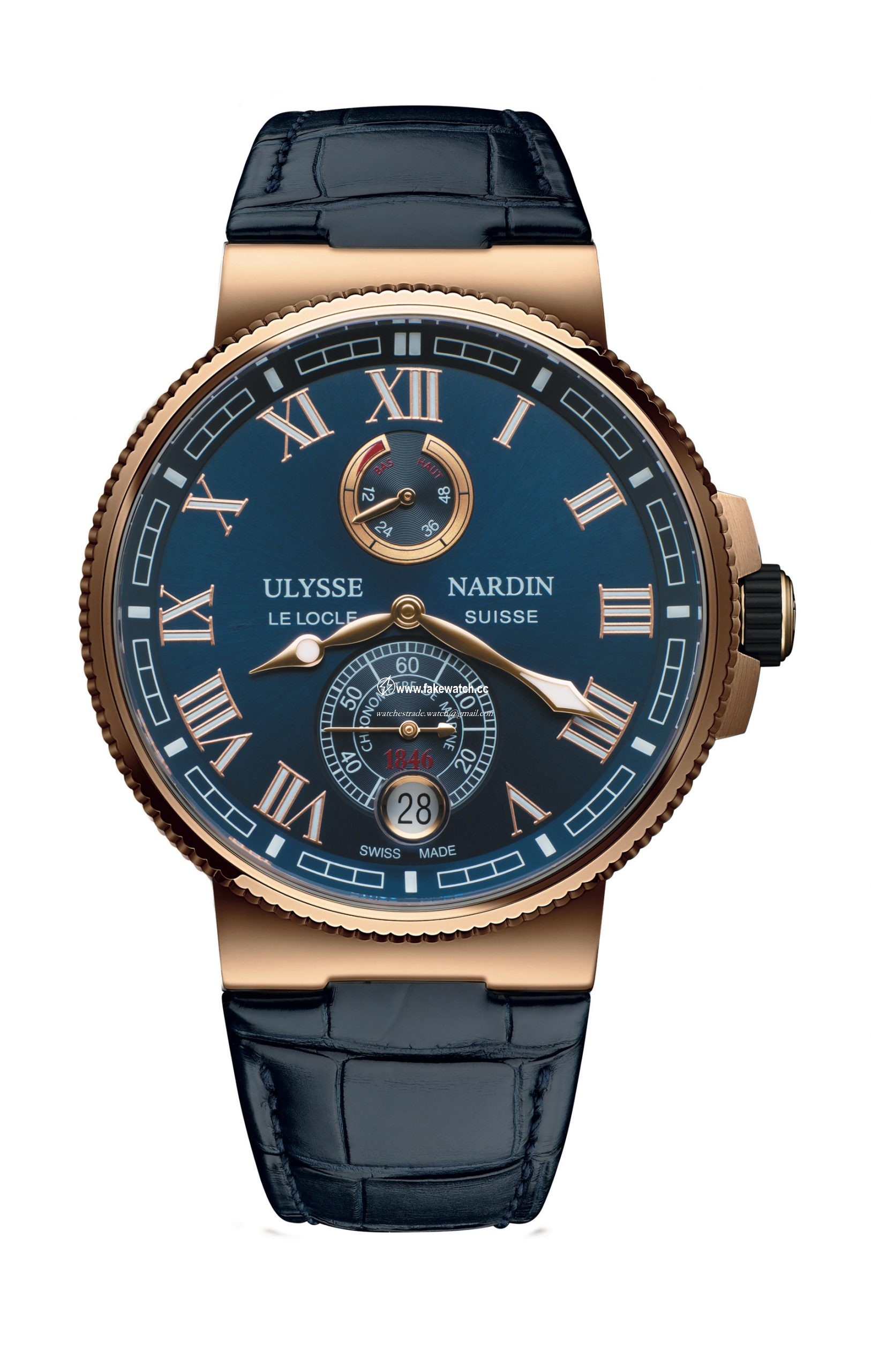 Ulysse Nardin Marine Chronometer 43mm 1186-126/43