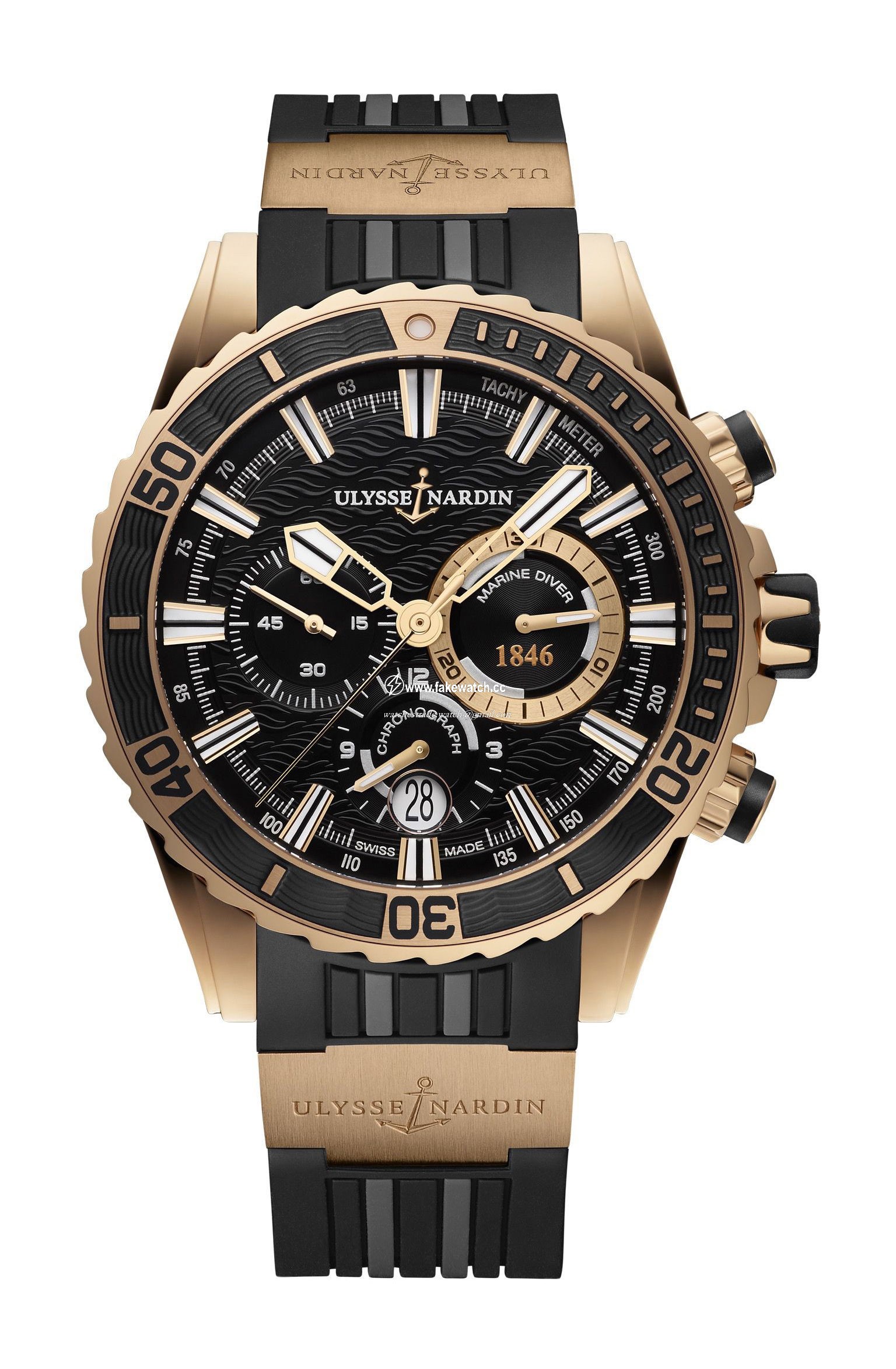 Ulysse Nardin Marine Diver Chronograph 1502-151-3/92