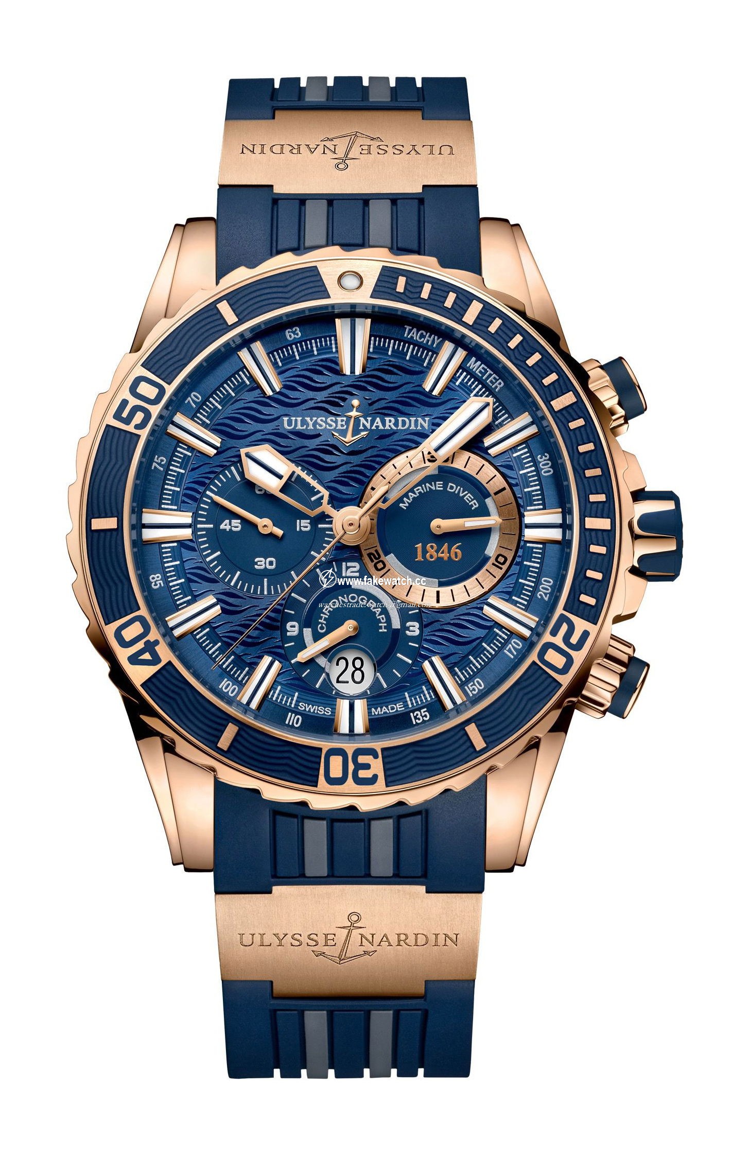 Ulysse Nardin Marine Diver Chronograph 1502-151-3/93