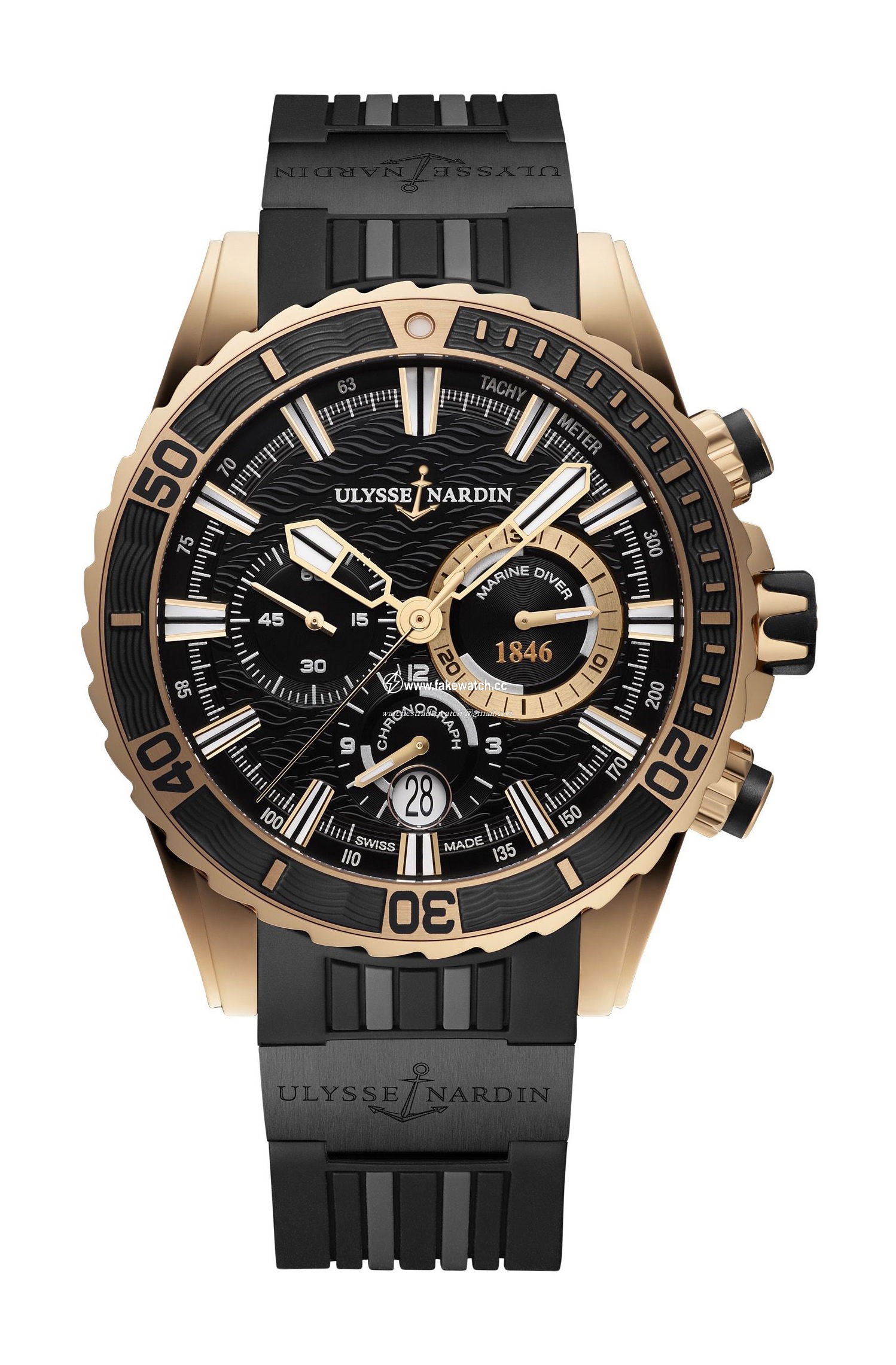 Ulysse Nardin Marine Diver Chronograph 1502-151-3C/92