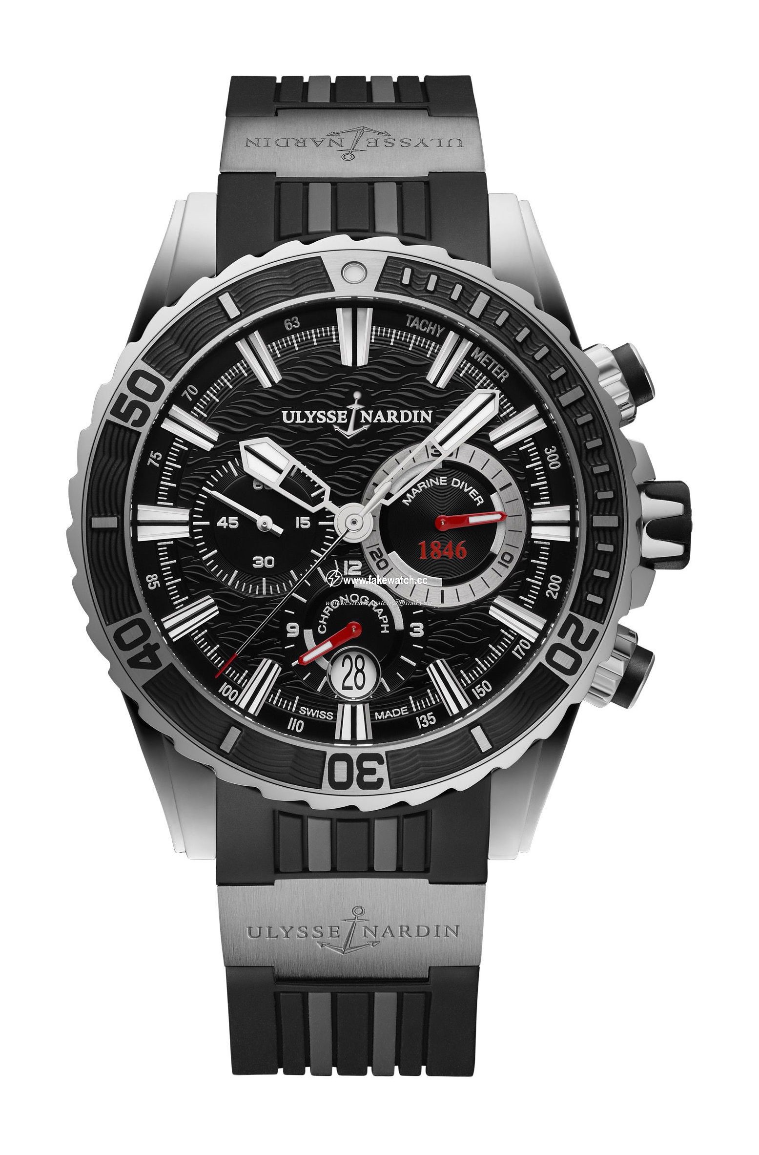Ulysse Nardin Marine Diver Chronograph 1503-151-3/92
