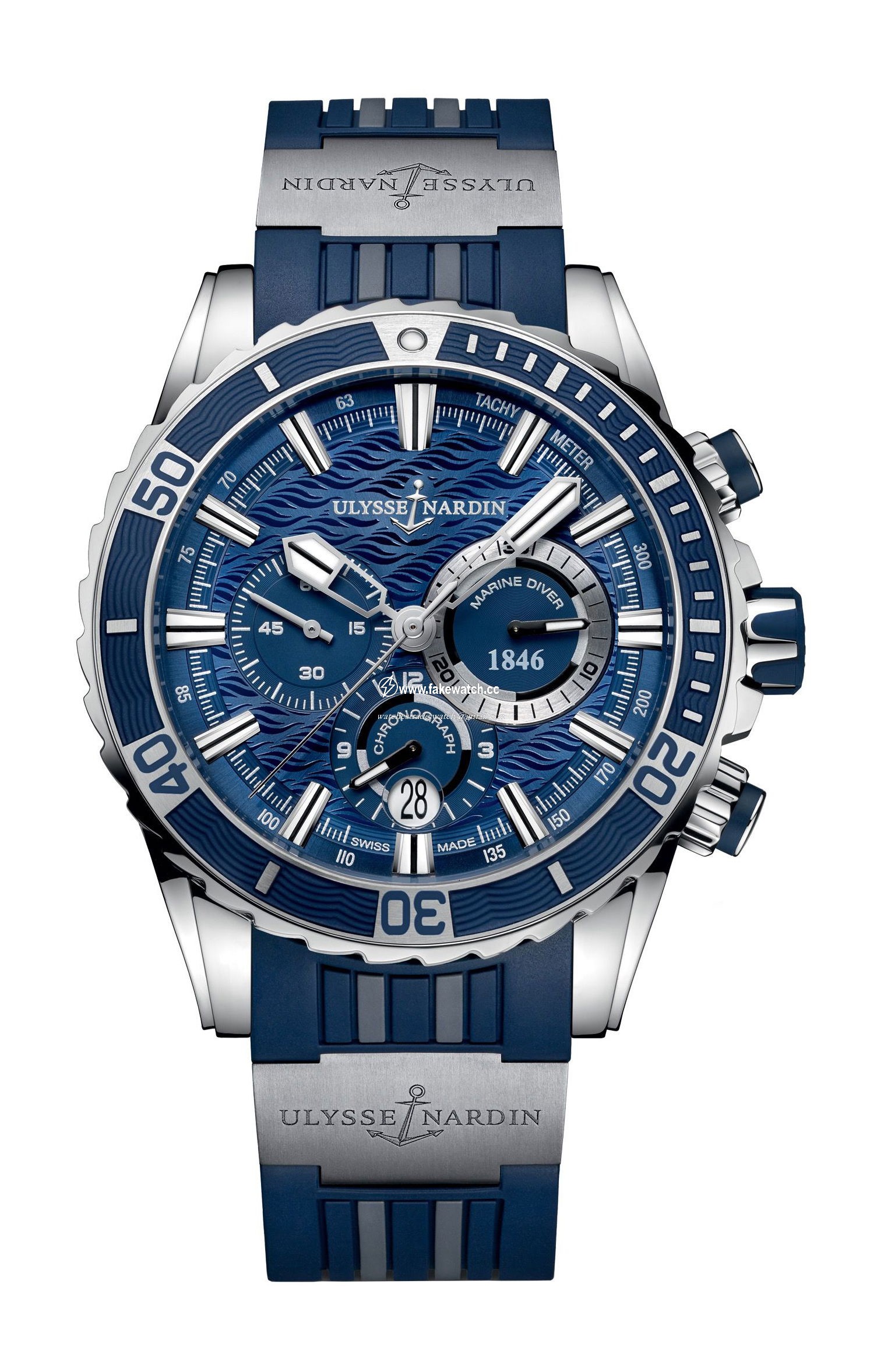 Ulysse Nardin Marine Diver Chronograph 1503-151-3/93