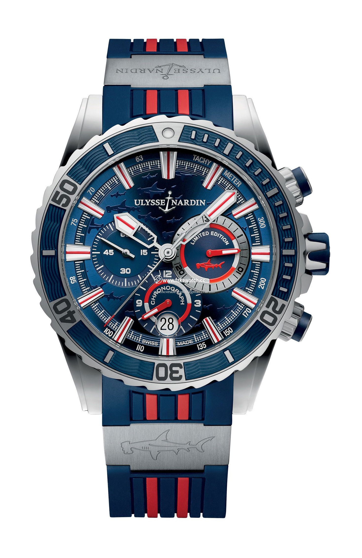 Ulysse Nardin Marine Diver Chronograph 1503-151LE-3/93-HAMMER