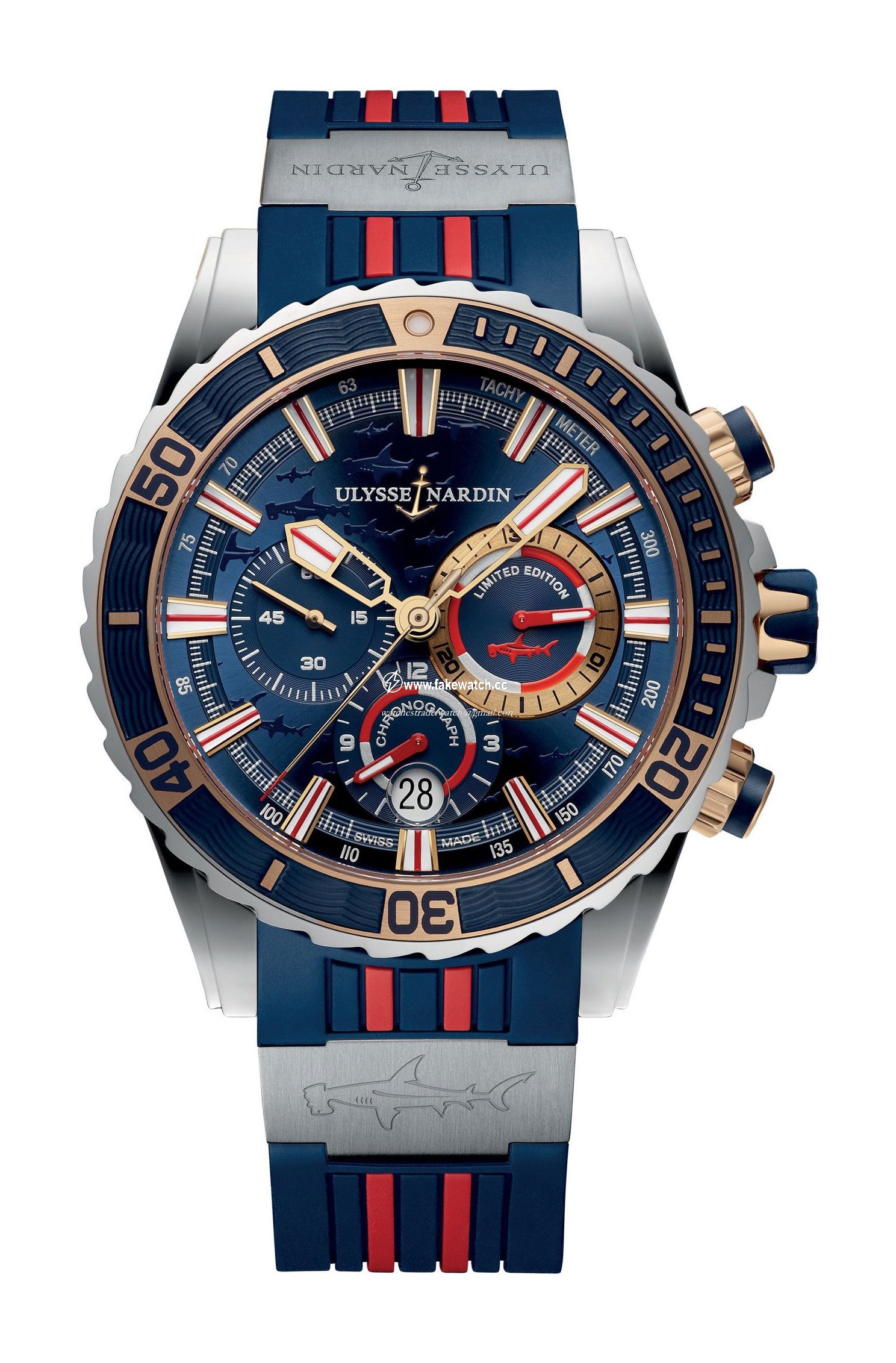 Ulysse Nardin Marine Diver Chronograph 1505-151LE-3/93-HAMMER/BQ
