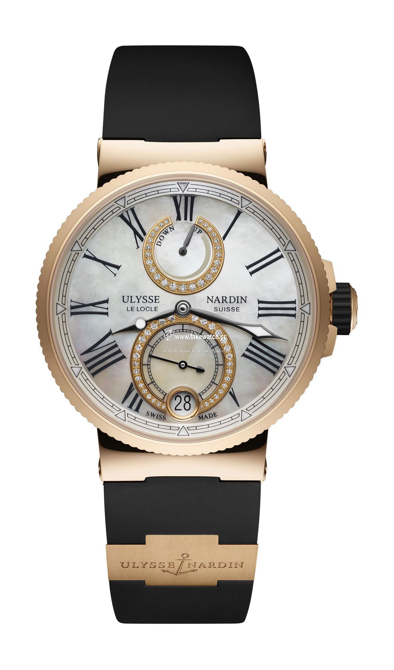 Ulysse Nardin Marine Lady Chronometer 1182-160-3/490