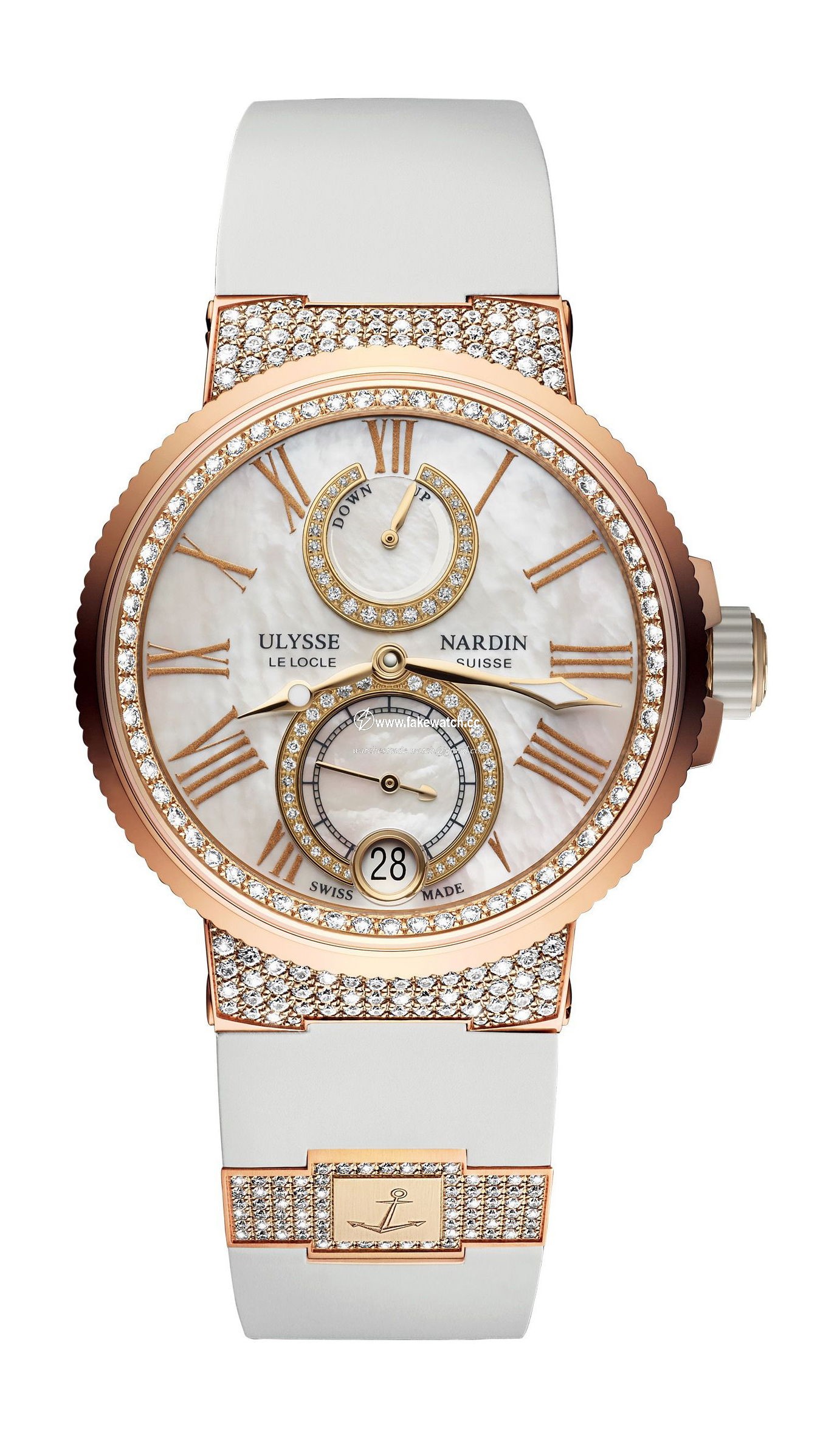 Ulysse Nardin Marine Lady Chronometer 1182-160C-3C/490